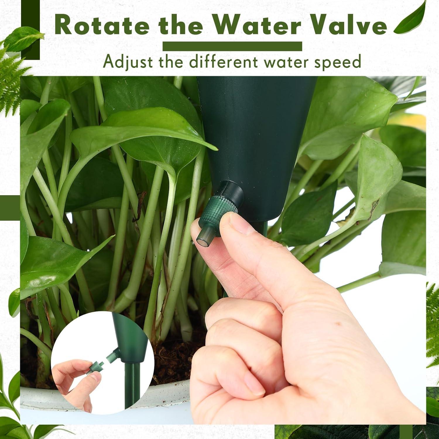 Esferas de Riego Automático Baderke 8 Pcs Verde 25x6.5cm