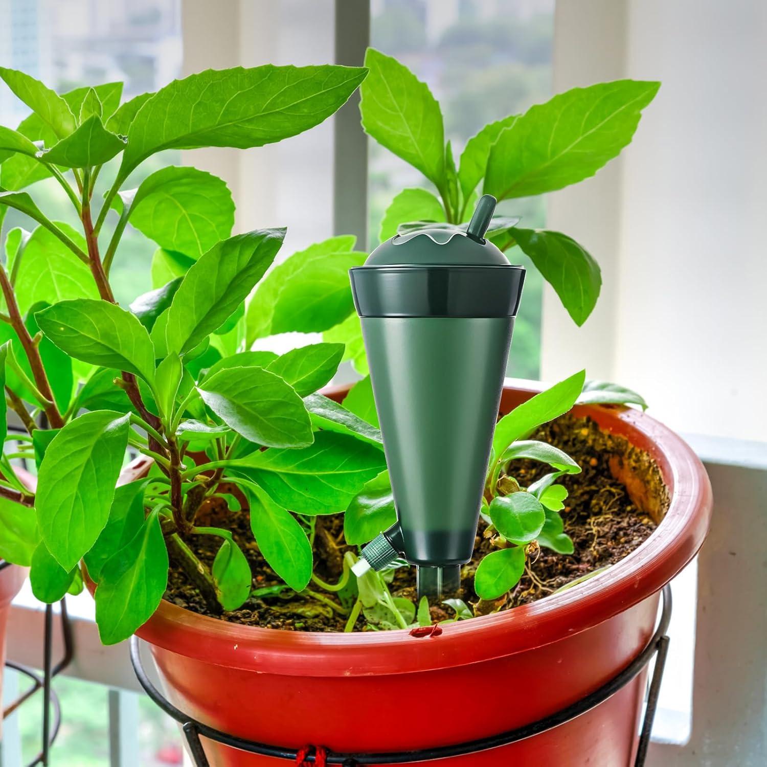 Esferas de Riego Automático Baderke 8 Pcs Verde 25x6.5cm