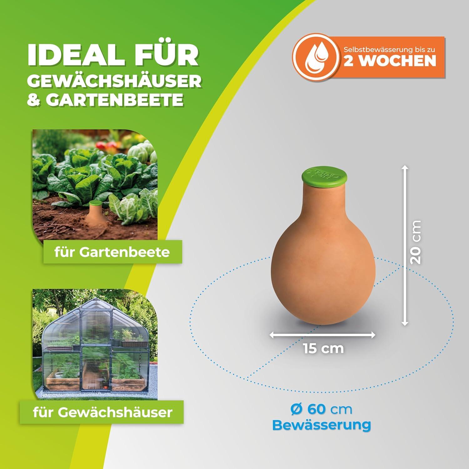 Sistema de Autorriego BioGreen Hydro MAX S | 1 L | Riego Eficiente