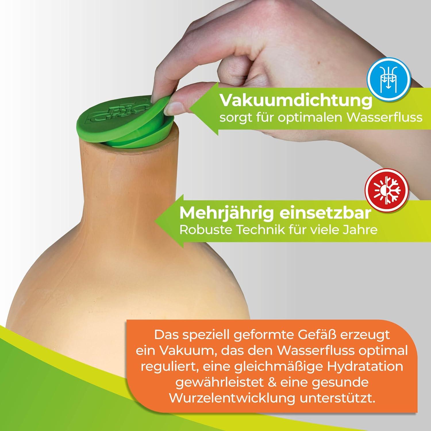 Sistema de Autorriego BioGreen Hydro MAX S | 1 L | Riego Eficiente