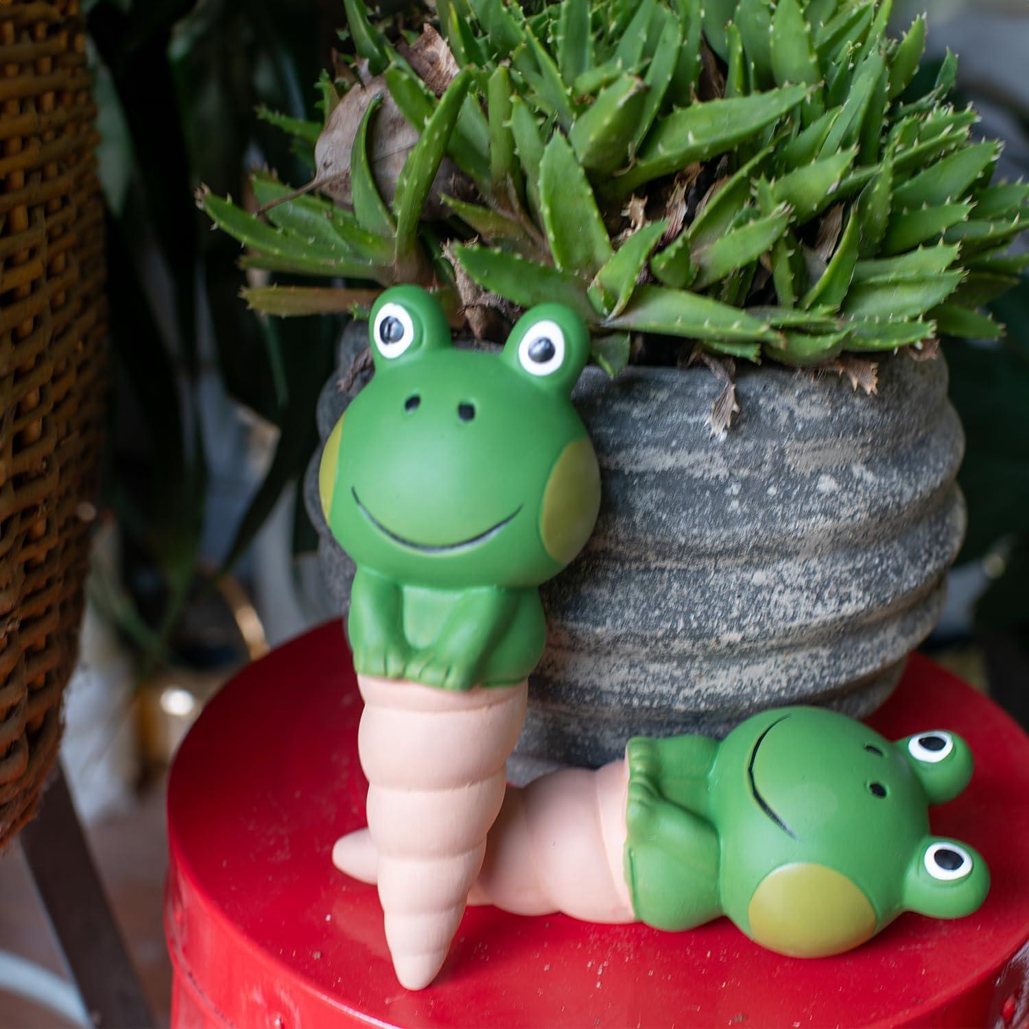 Pico Autorriego HORTICAN Rana Terracota 0.58 kg Jardín