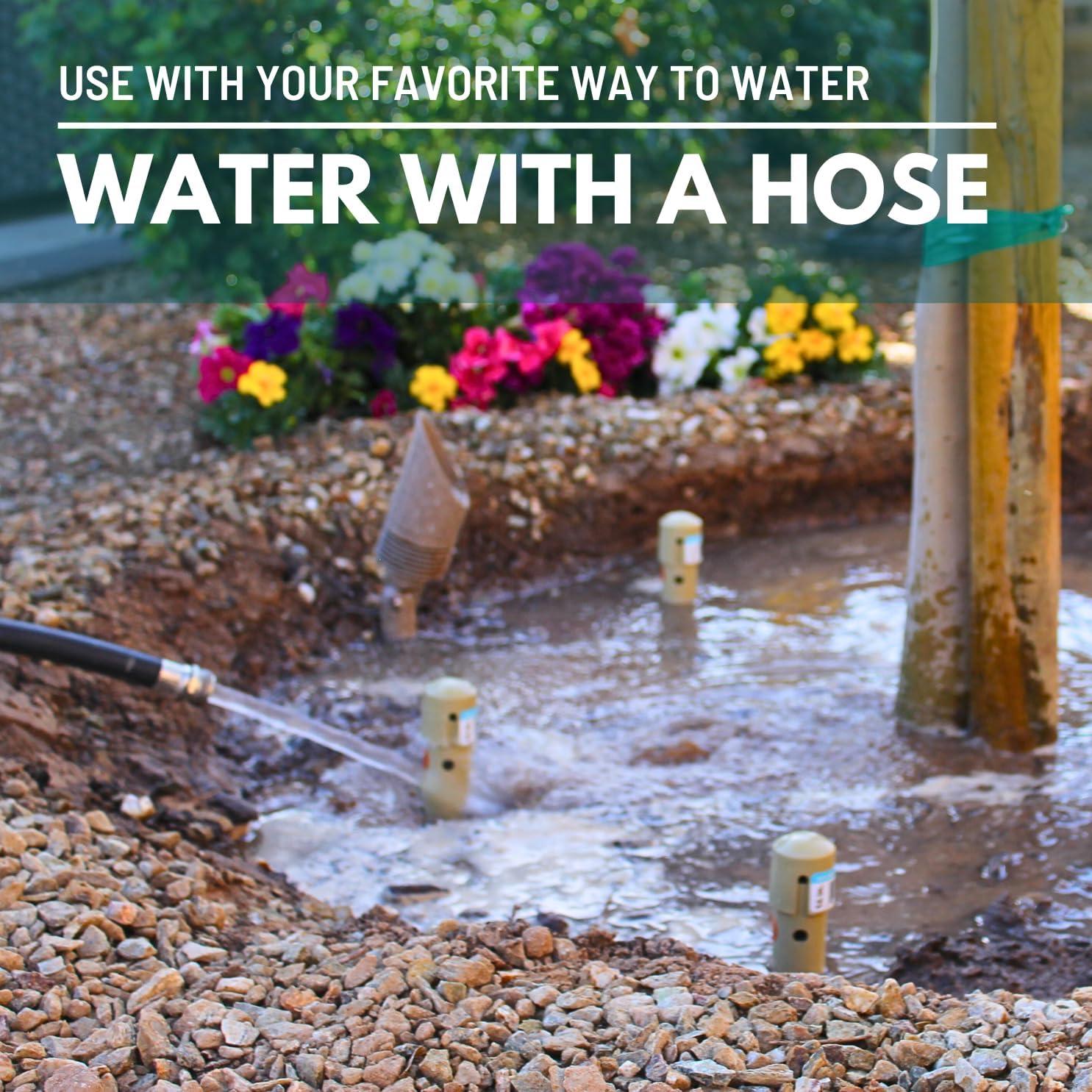 Estacas de Riego Profundo DEEP DRIP 14" Beige - Paquete de 3