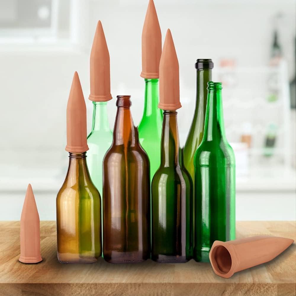 Picos de Riego de Terracota Tcamp - 10 Pack para Plantas