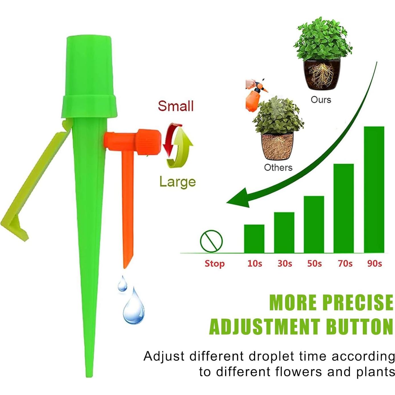 Picos de Riego Automático LVHATN para Plantas - 15 Unidades