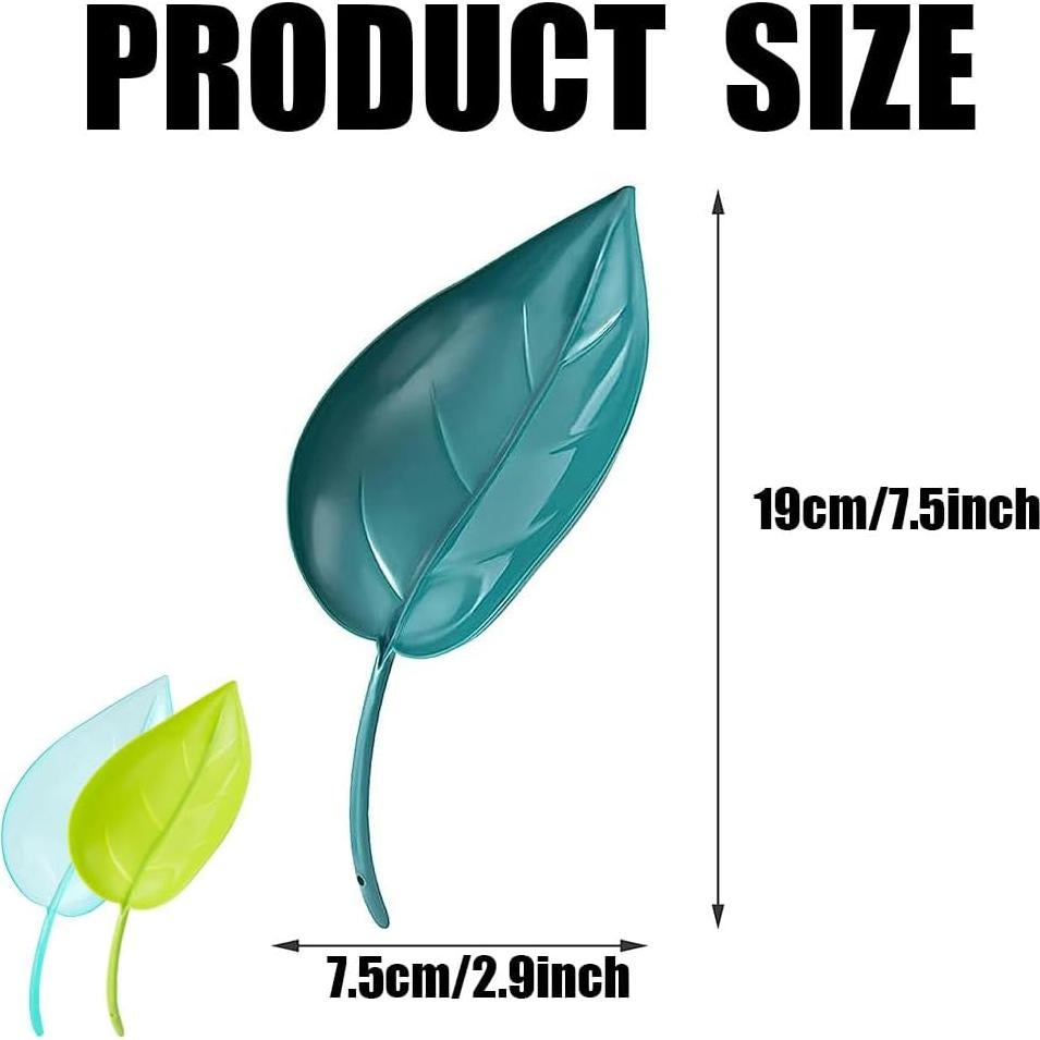 12 Embudos de Riego en Forma de Hoja NADUSEP - Plástico