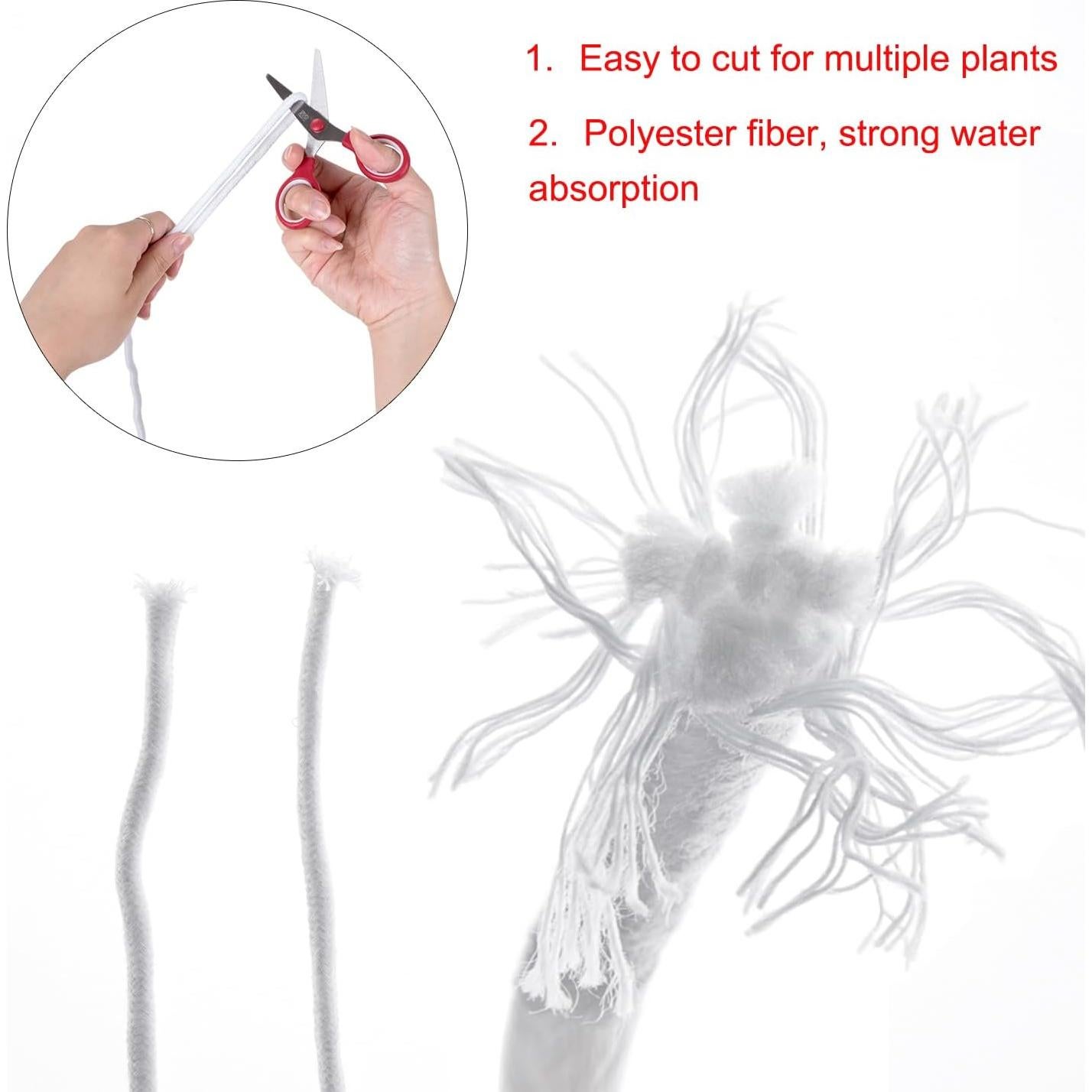 Cuerda de Mecha Autorriego ORIMERC 18.3m 1.6cm para Plantas