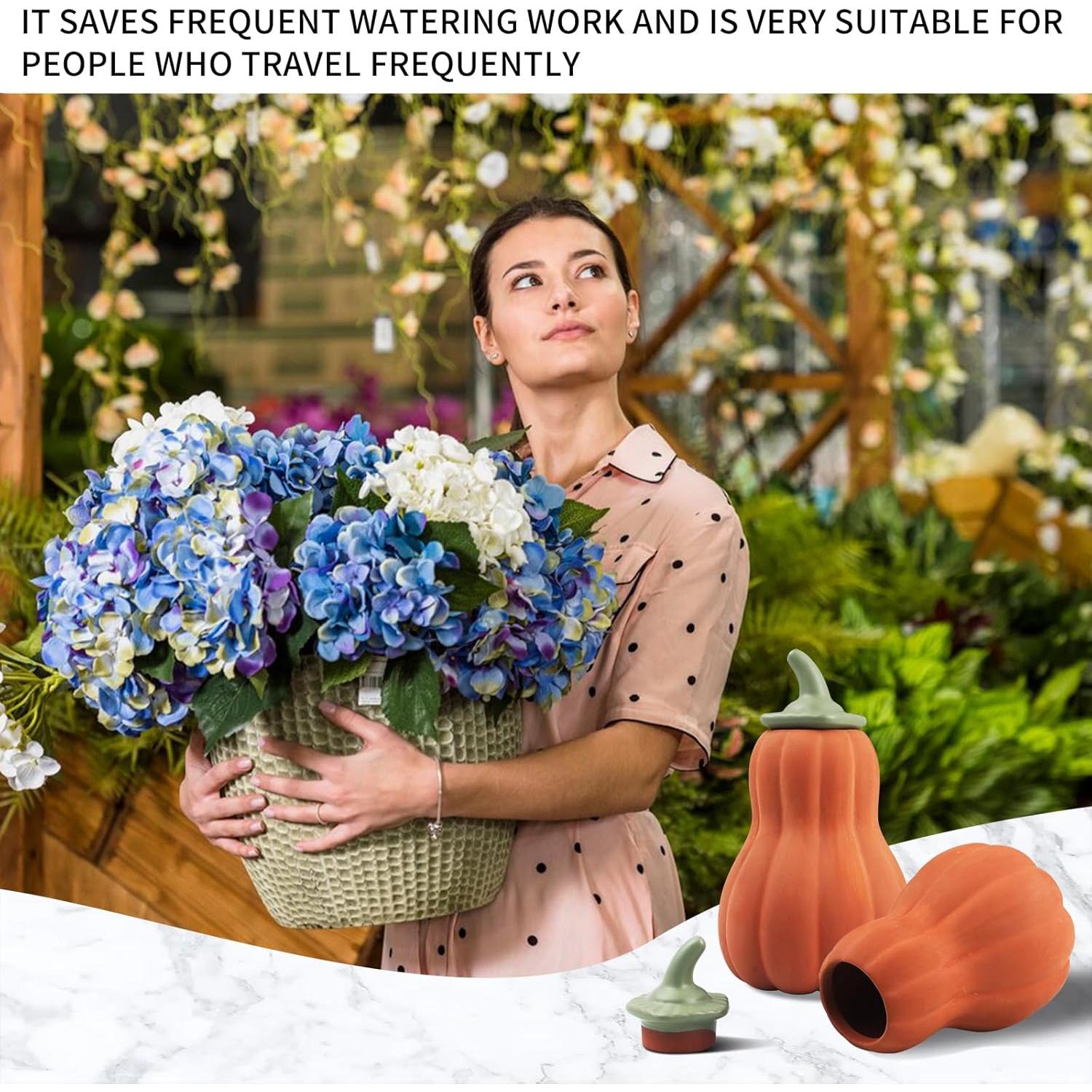 Picos de Riego Automático de Terracota 14 cm - WP-001