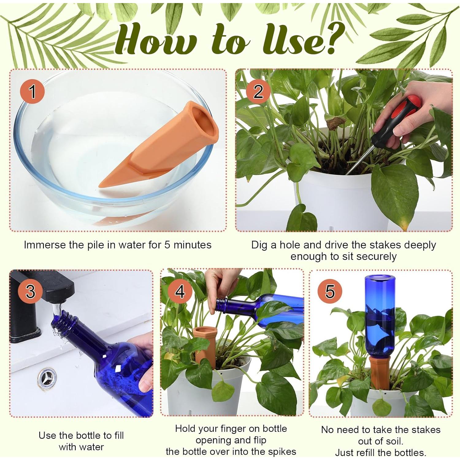 Paquete de 12 Dispositivos de Riego Automático SiliFine