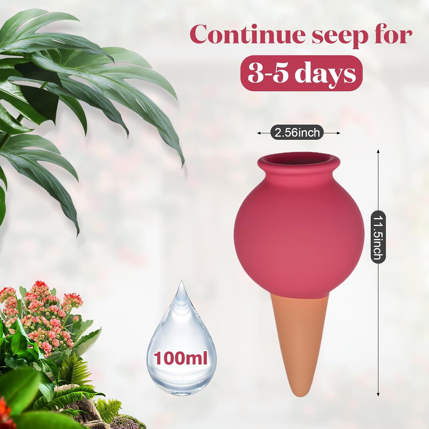 Juego de Picos de Riego de Terracota Flygragon - 6 Piezas