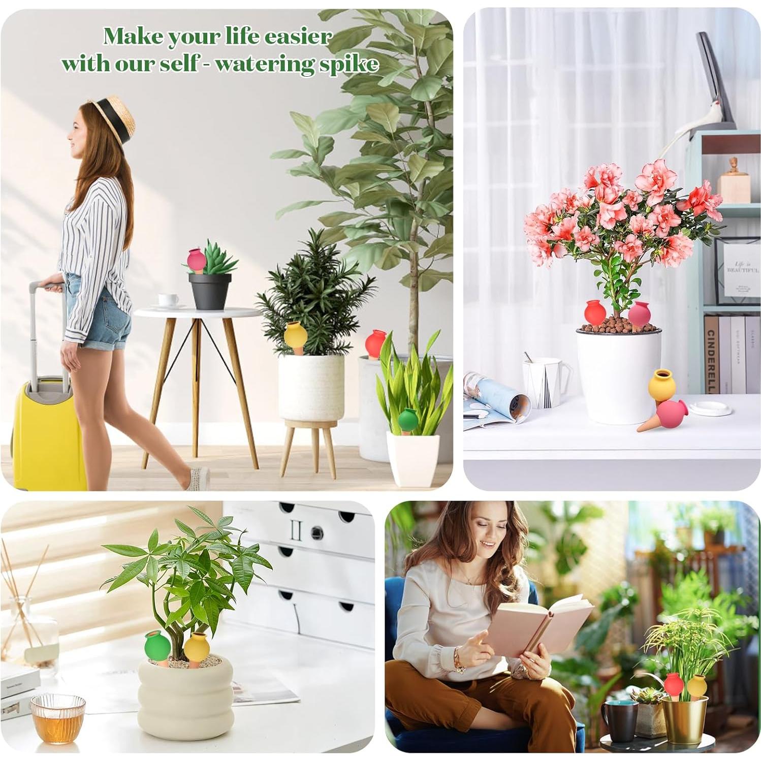 Juego de Picos de Riego de Terracota Flygragon - 6 Piezas