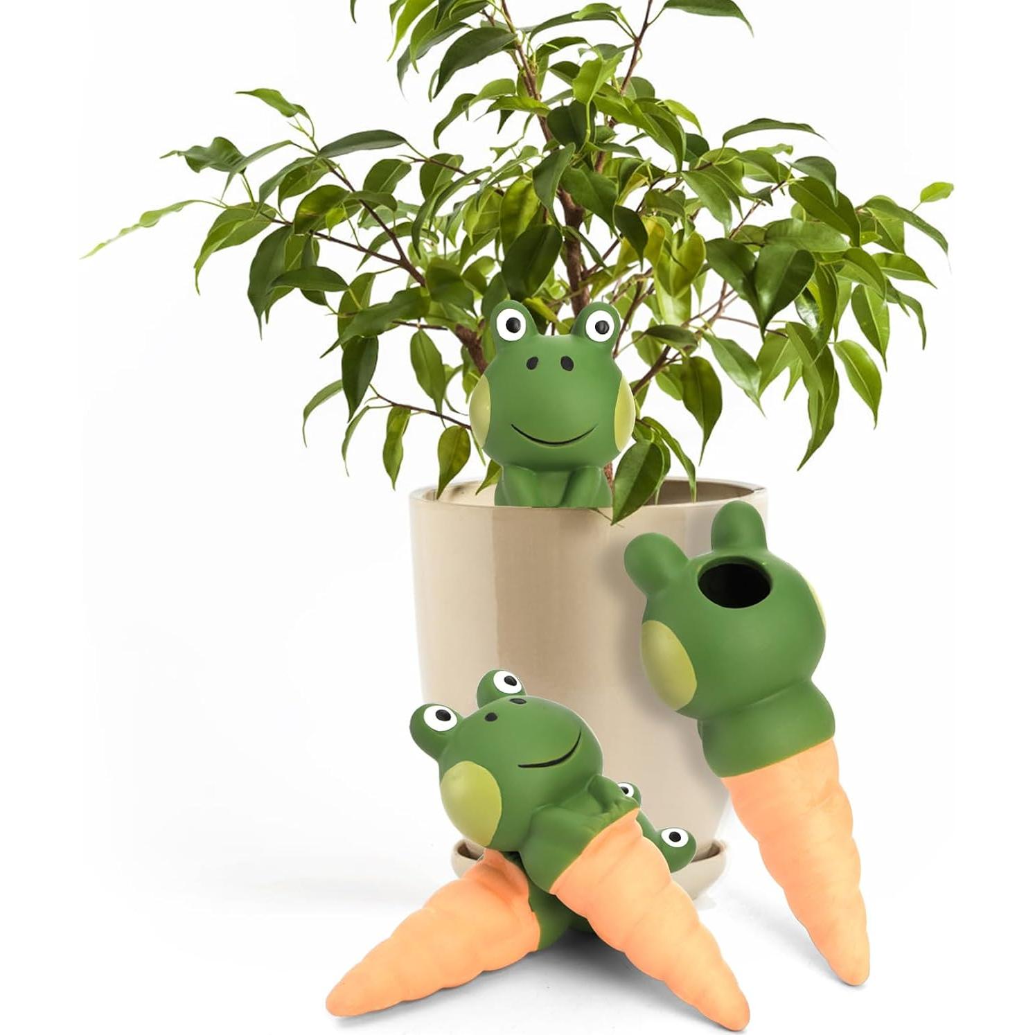 Picos de Riego Automático DEAYOU en Terracota - 4 Piezas