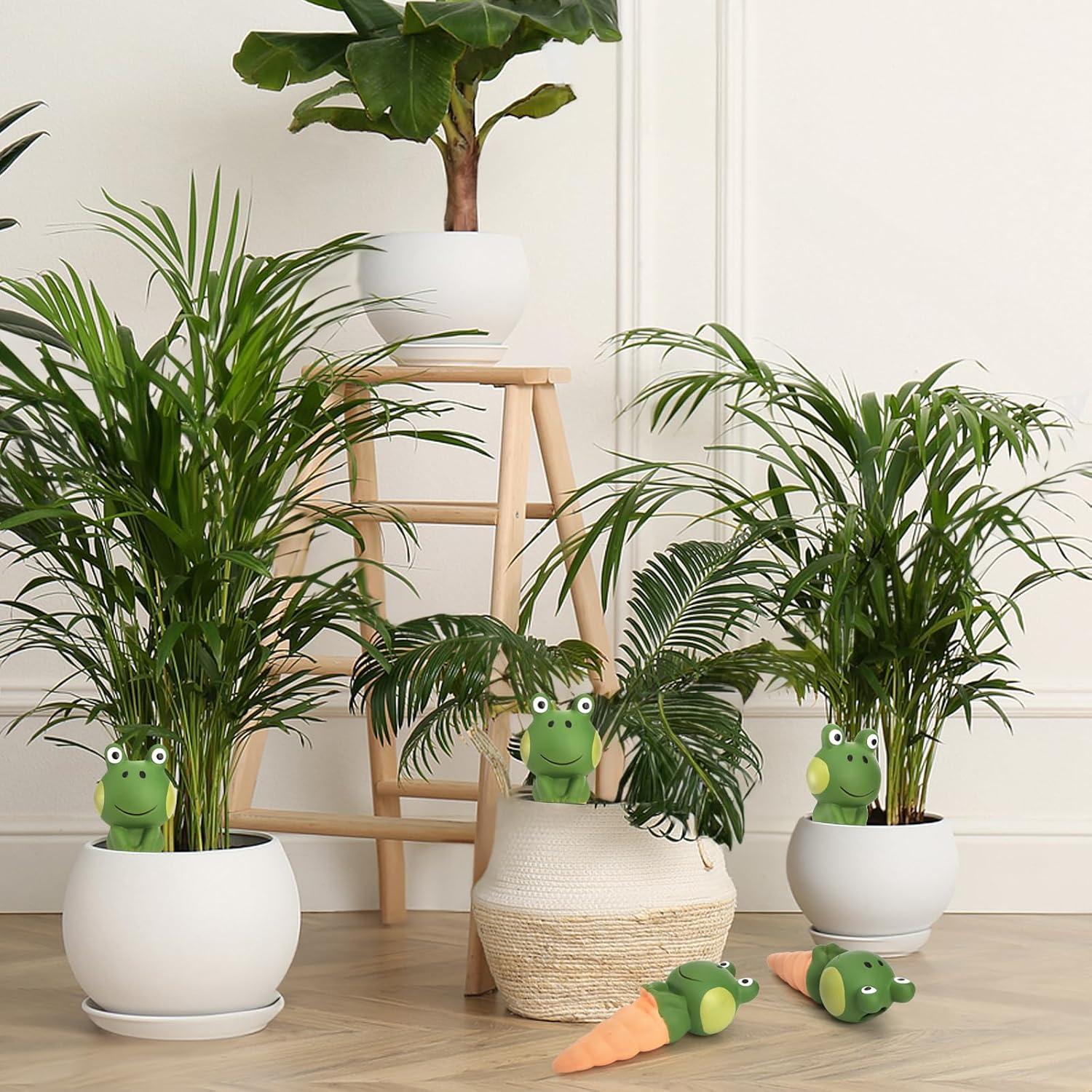 Picos de Riego Automático DEAYOU en Terracota - 4 Piezas