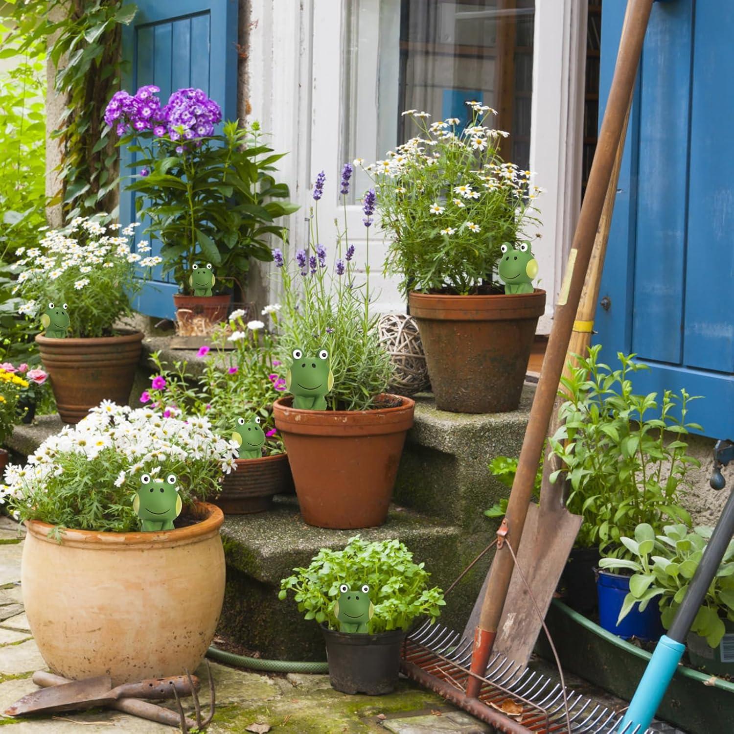 Picos de Riego Automático DEAYOU en Terracota - 4 Piezas