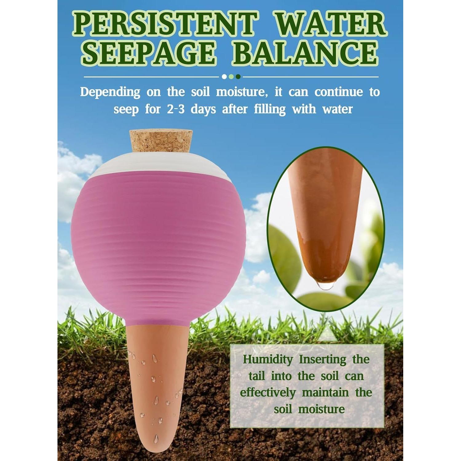 Juego de 4 Esferas de Riego Automático Rolcoassuns 17cm