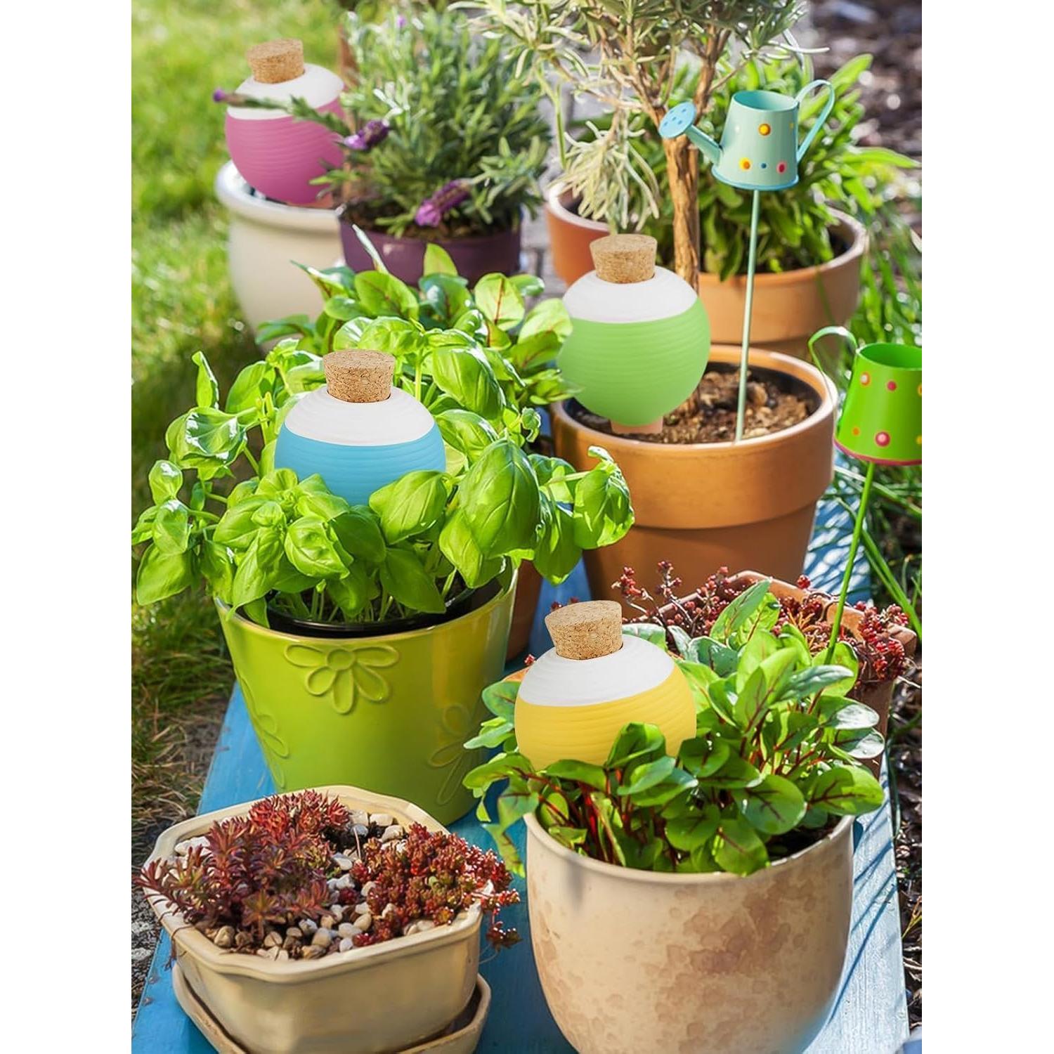 Juego de 4 Esferas de Riego Automático Rolcoassuns 17cm