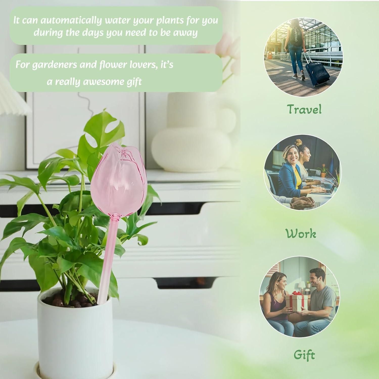 Paquete de 4 Esferas de Autorriego Luyseyha Tulipán 170ml