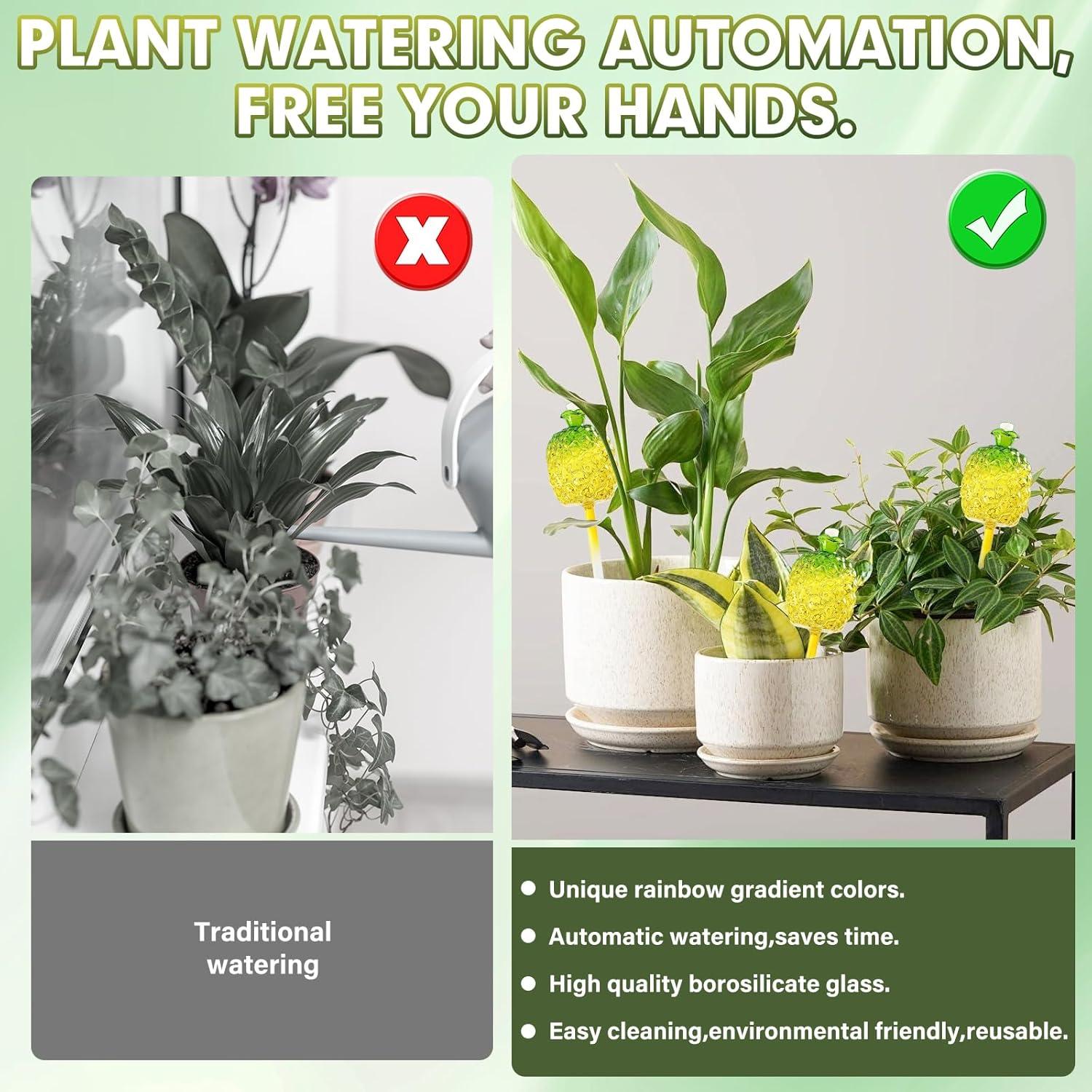 Esferas de Riego Wageso para Plantas de Interior 0.3L