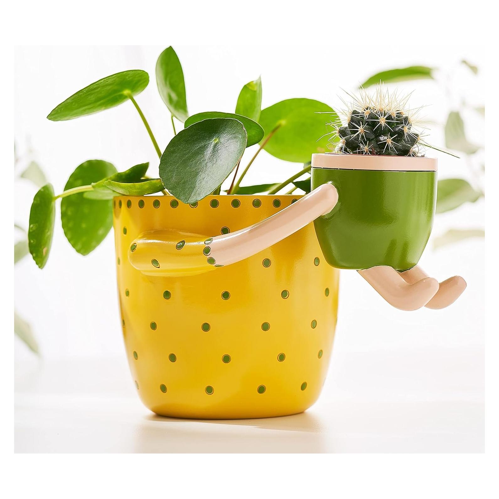 Macetas Adorables VIRTUNE 12.7 cm y 6.35 cm con Drenaje