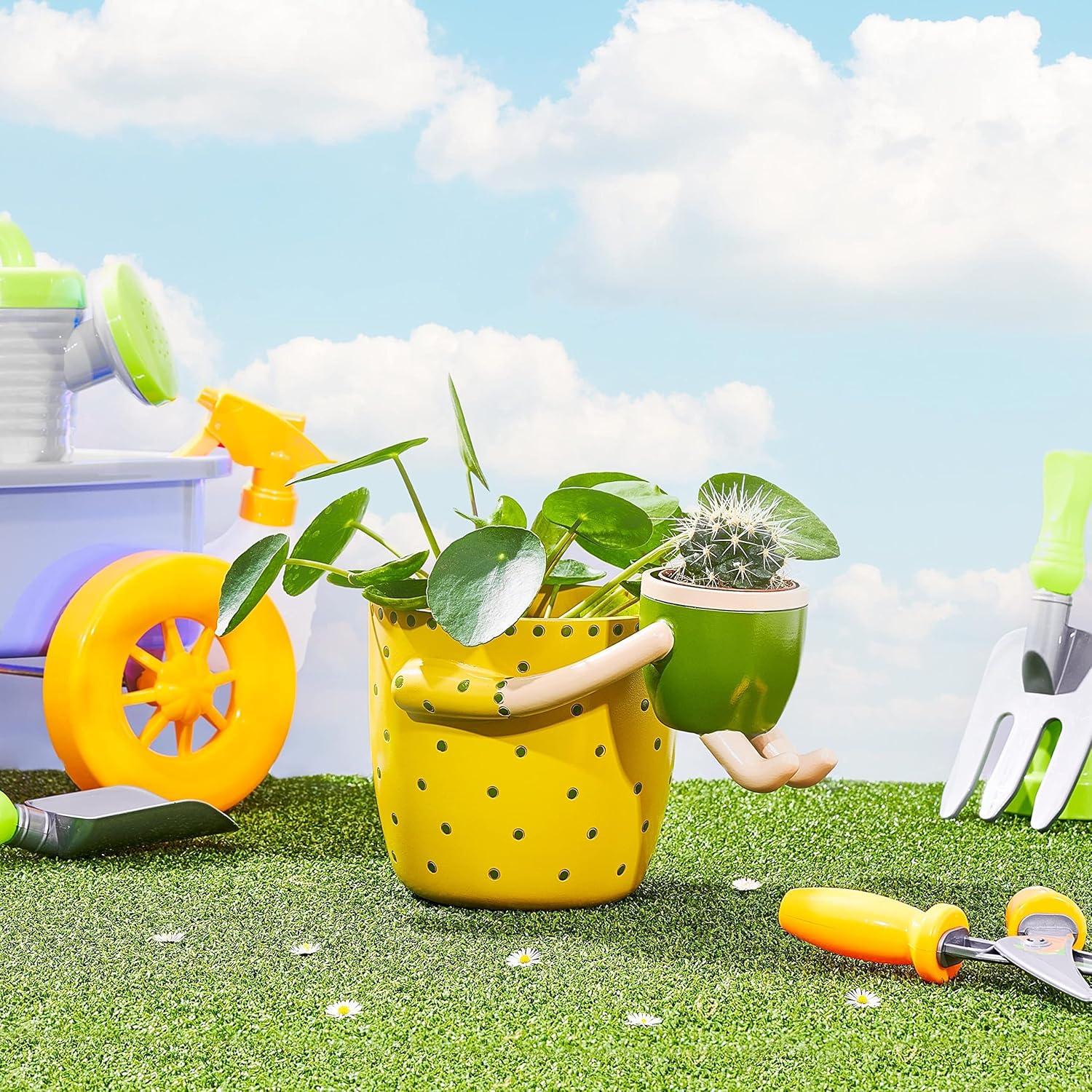 Macetas Adorables VIRTUNE 12.7 cm y 6.35 cm con Drenaje