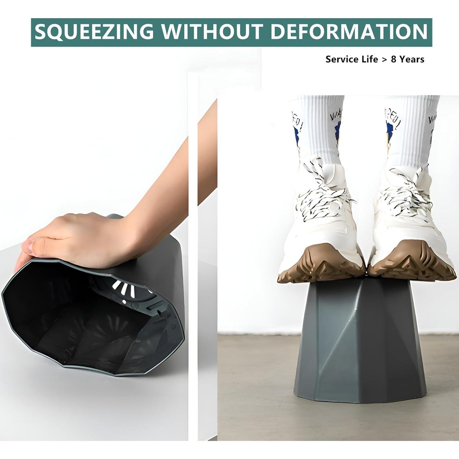 Macetas de Plástico InmeRun 5" Set de 6 con Drenaje