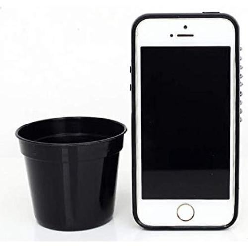 Macetas redondas DODXIAOBEUL para suculentas 40 unidades 6.35 cm