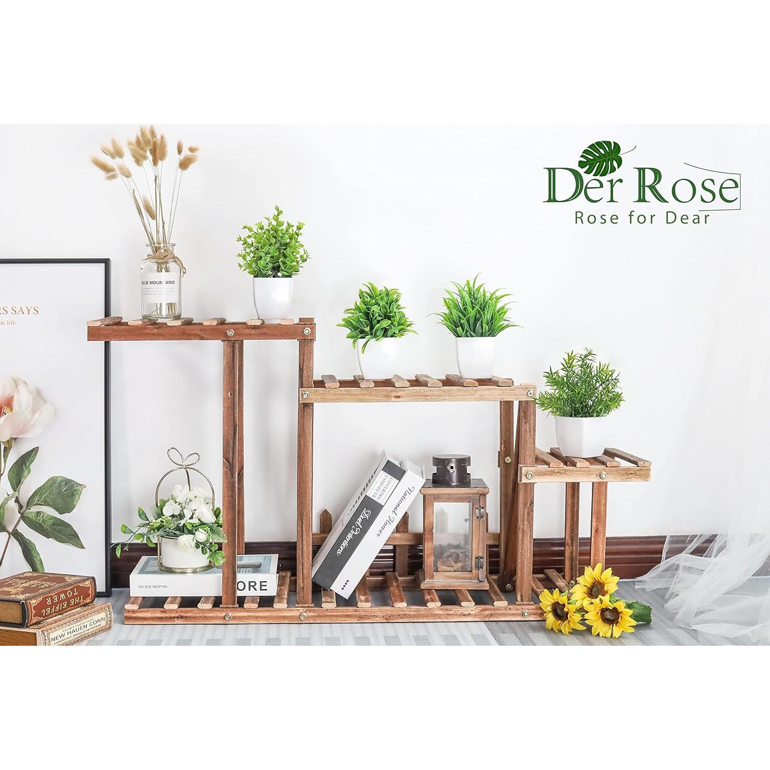 Plantas Falsas en Macetas Der Rose - 4 Paquetes Eucalipto