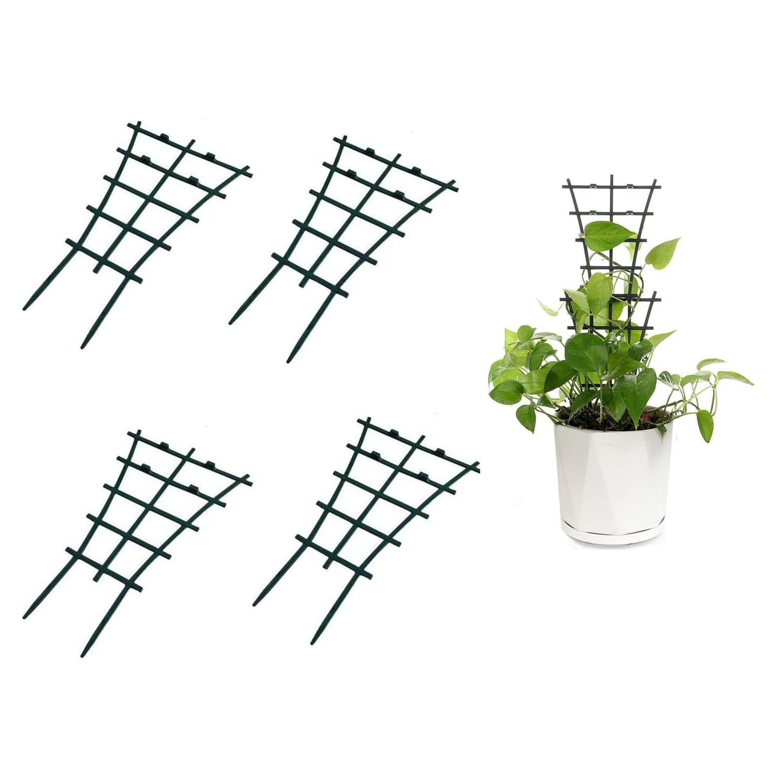 Mini Enrejado de Jardín Feitore para Plantas Trepadoras 4 Pcs