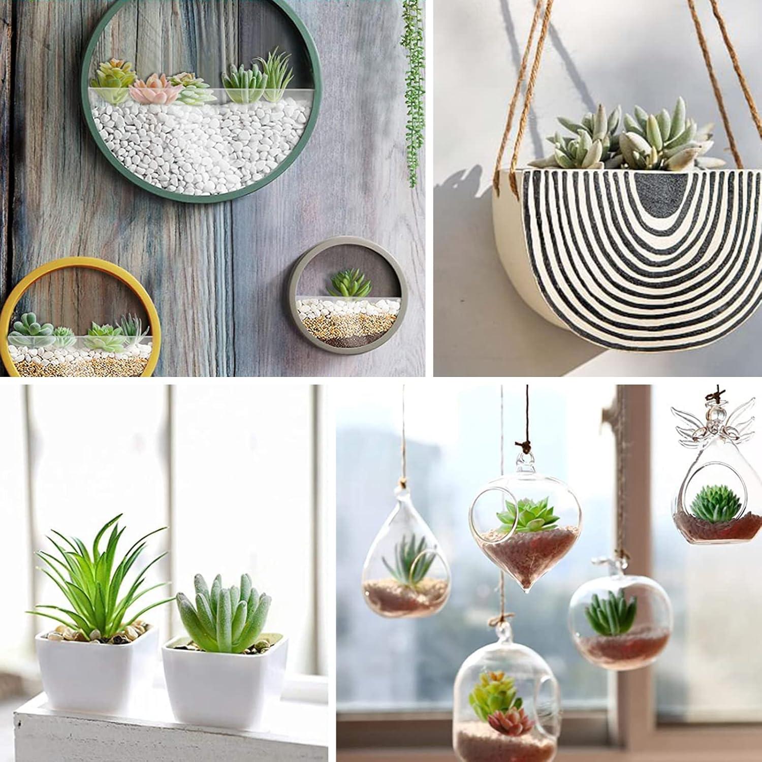 12 Suculentas Artificiales HappyHapi Verde Aterciopelado