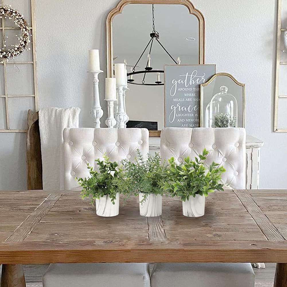 Planta Artificial Eucalipto Hollyone en Maceta de Papel 22.9 cm