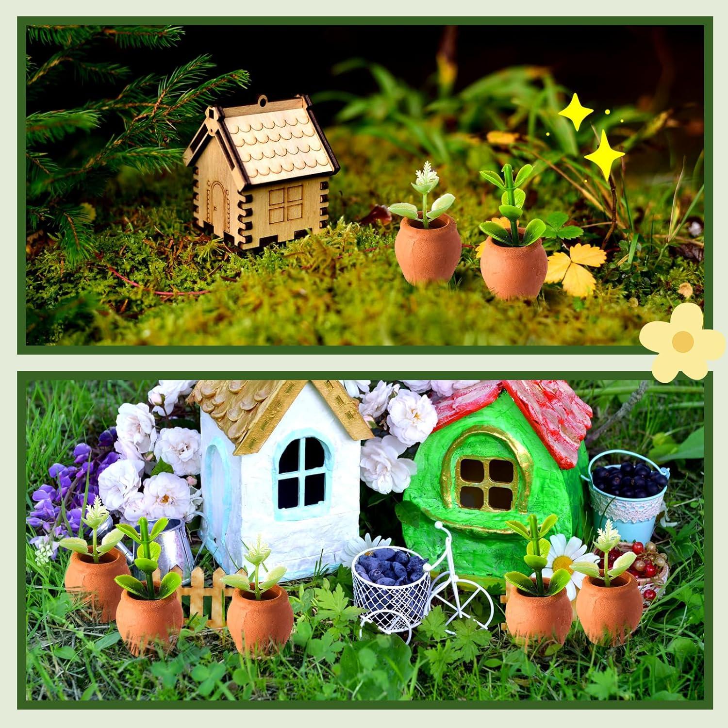 Set de 40 Macetas de Arcilla Terracota RimCereal 2.3x1.9 cm