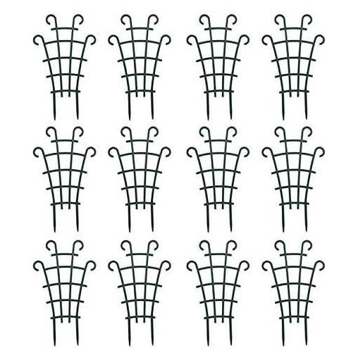 Paquete de 12 enrejados para plantas trepadoras UWIOFF