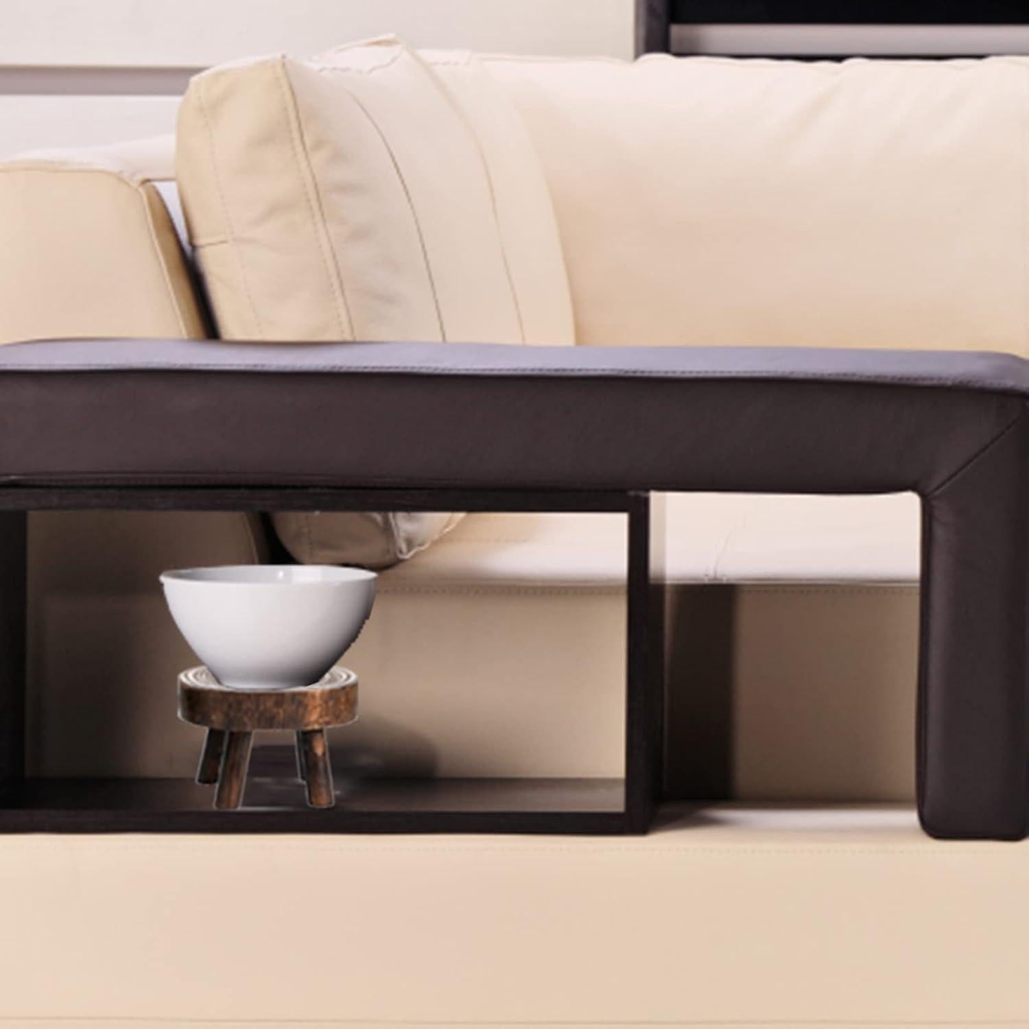 Juego de 2 Taburetes de Madera TOPZEA para Plantas 12-17 cm