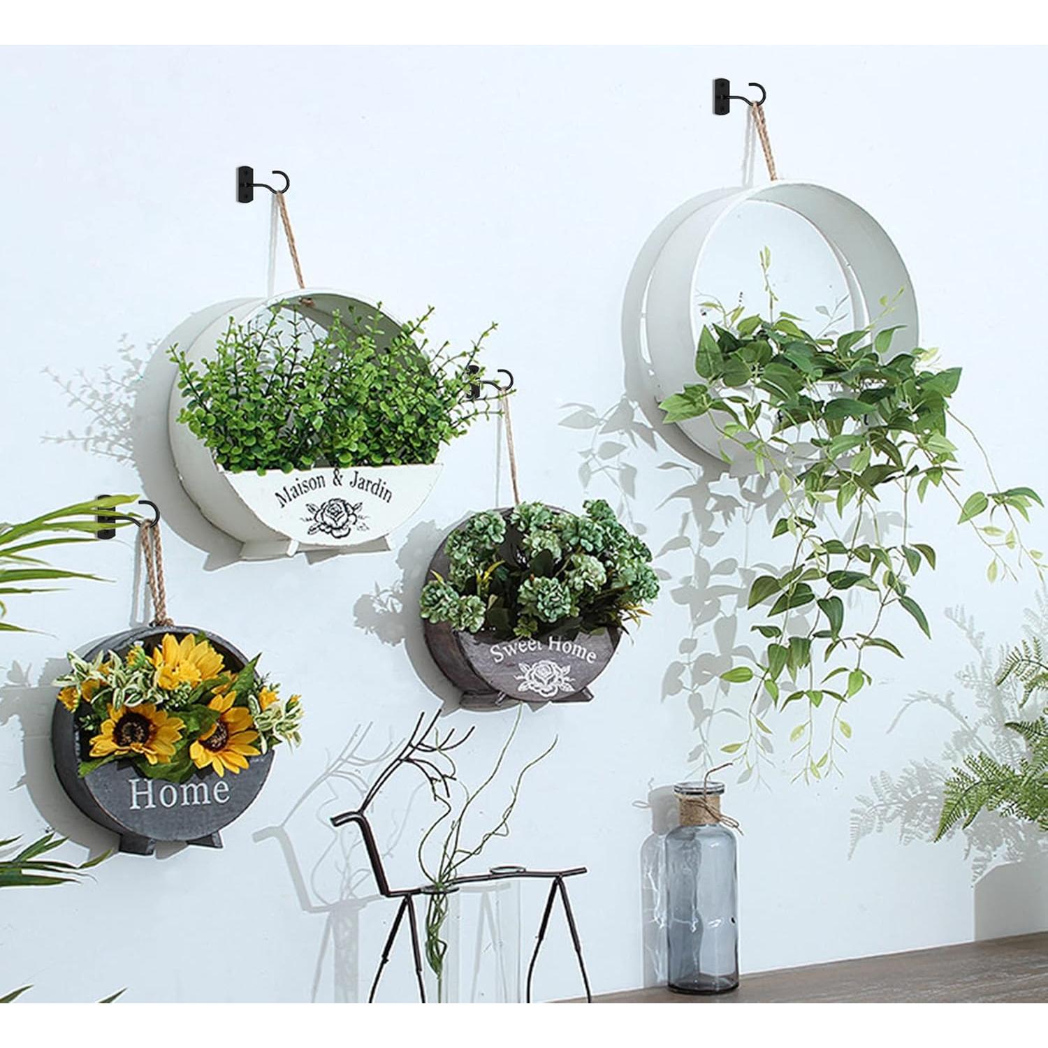 Ganchos de Techo ASZUNE 2.5in (6.35cm) para Plantas - 2 Piezas