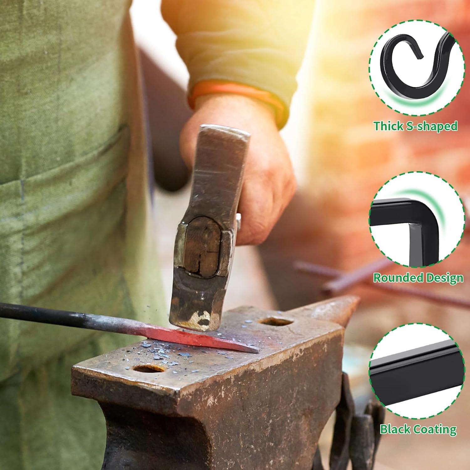 Soportes para Plantas Colgantes MOWPOG 15 cm Metal Negro