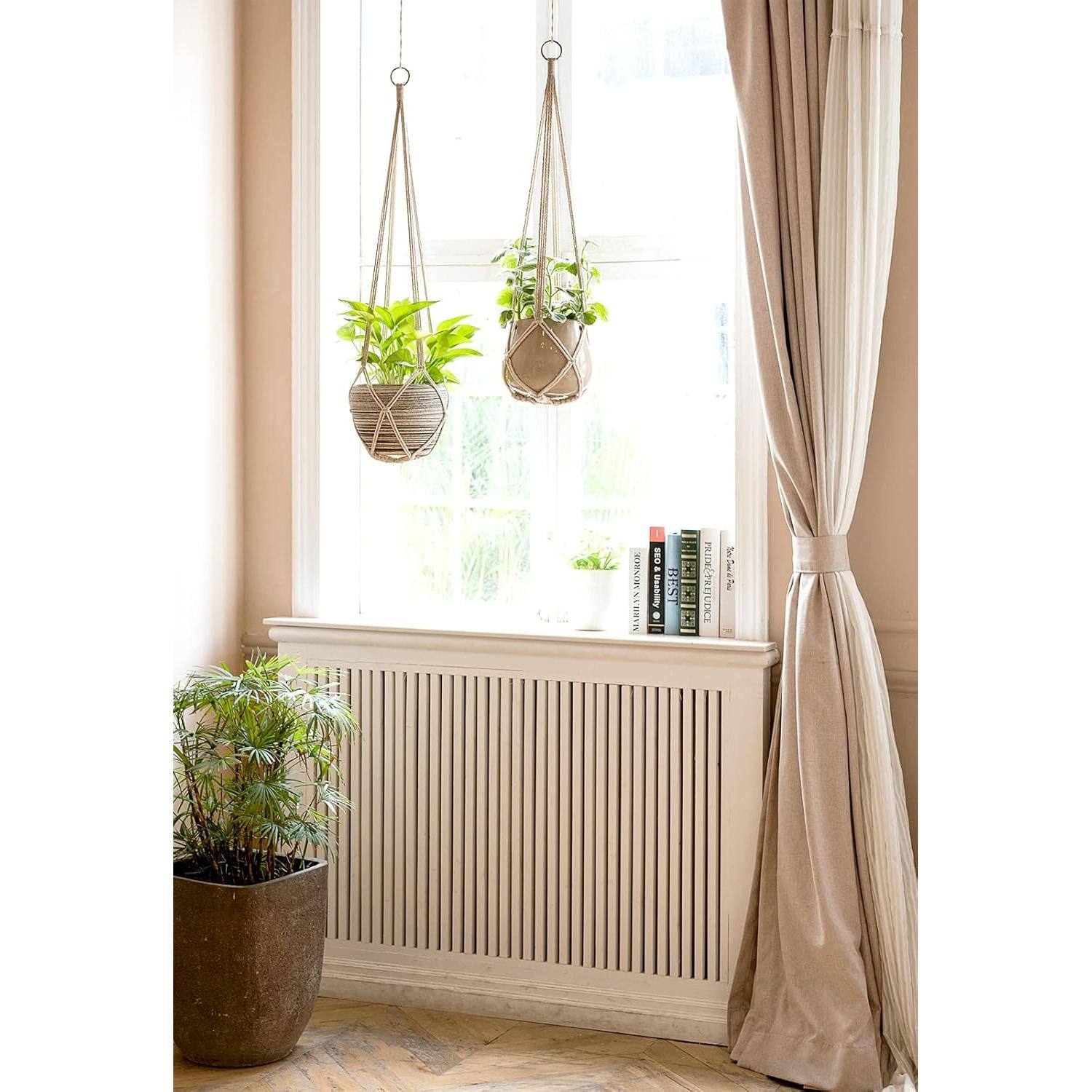 Colgador de Plantas de Macramé Dahey, 88.9 cm, Juego de 2
