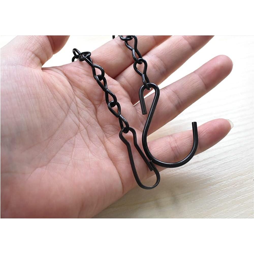 Paquete de 10 cadenas colgantes YINGFENG 24.13 cm negras