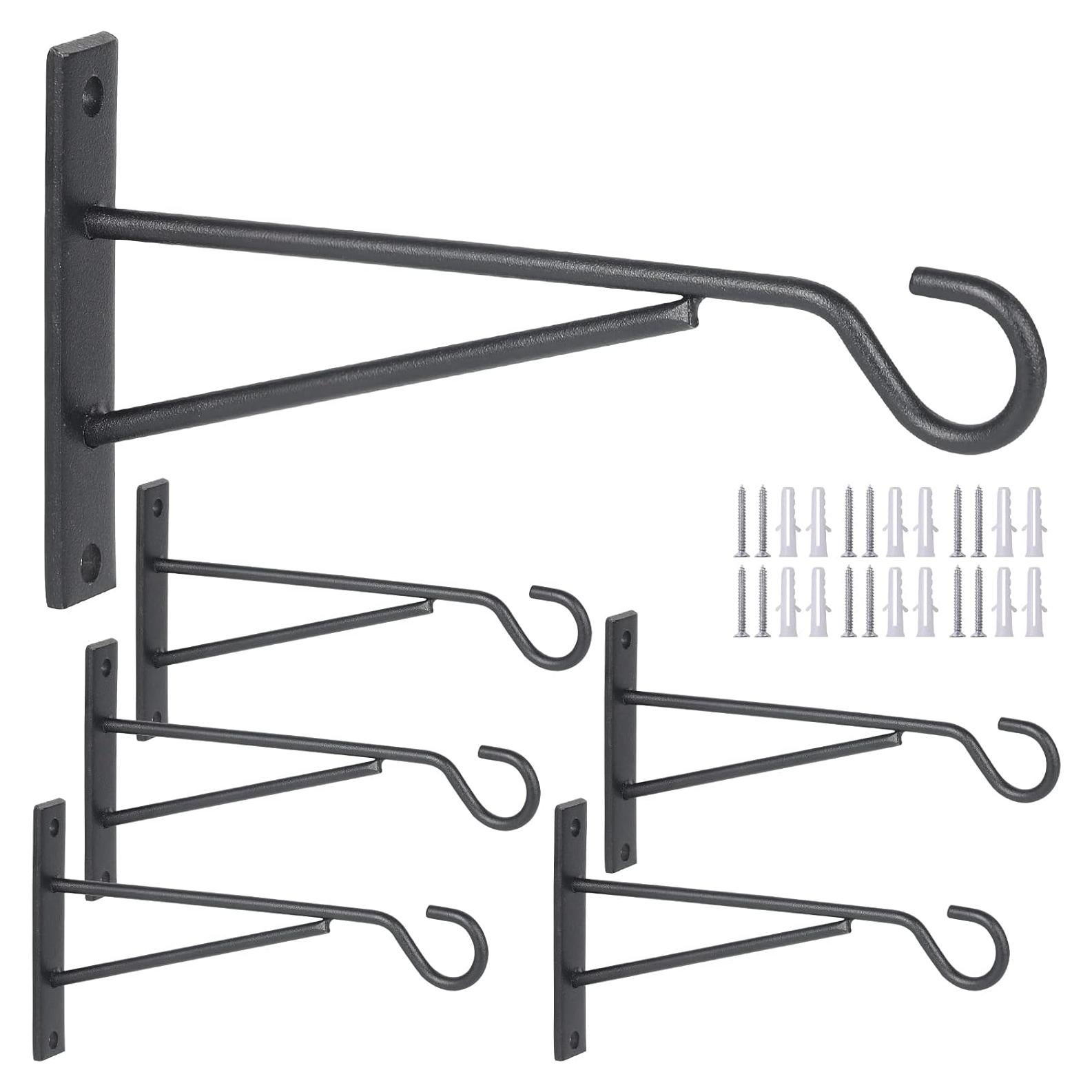 Ganchos colgantes para plantas Eyrosa 20 cm, paquete de 6