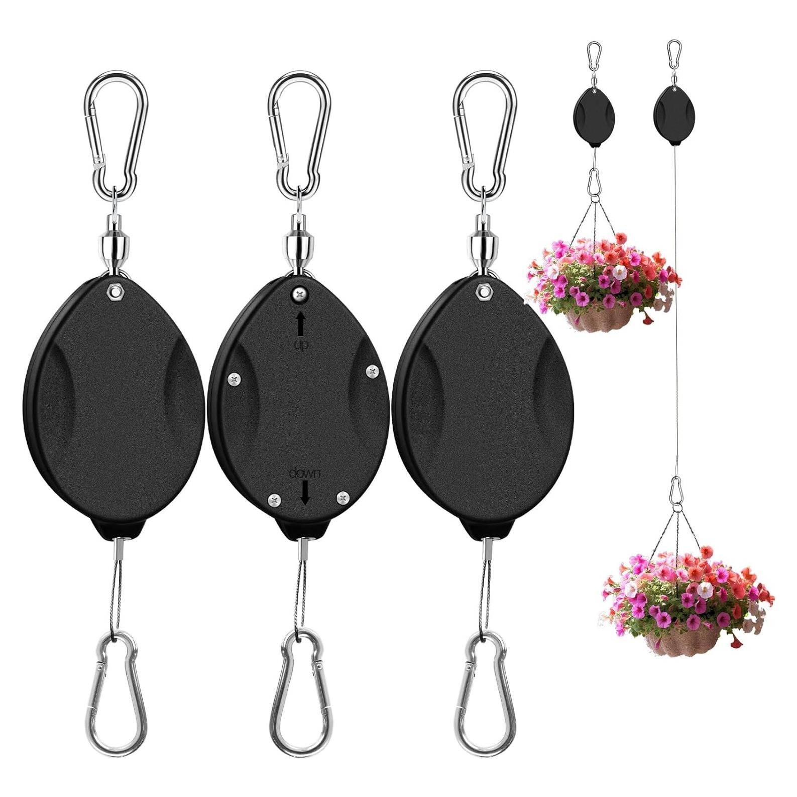 Soporte Retráctil para Plantas ZUZUAN 3 Pcs Alta Resistencia