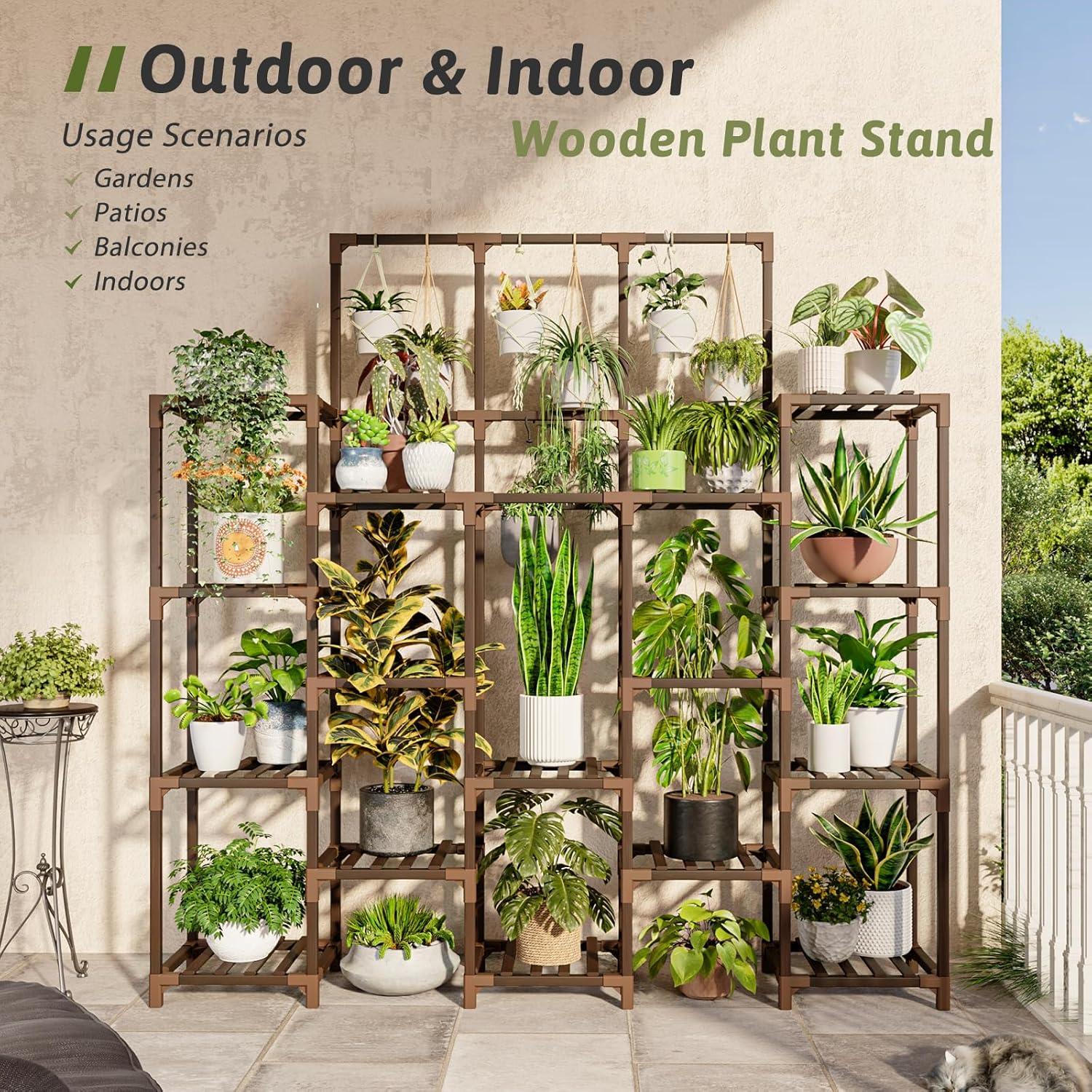 Soporte de Plantas Gentingbro 14 Niveles 160 cm Interior Exterior