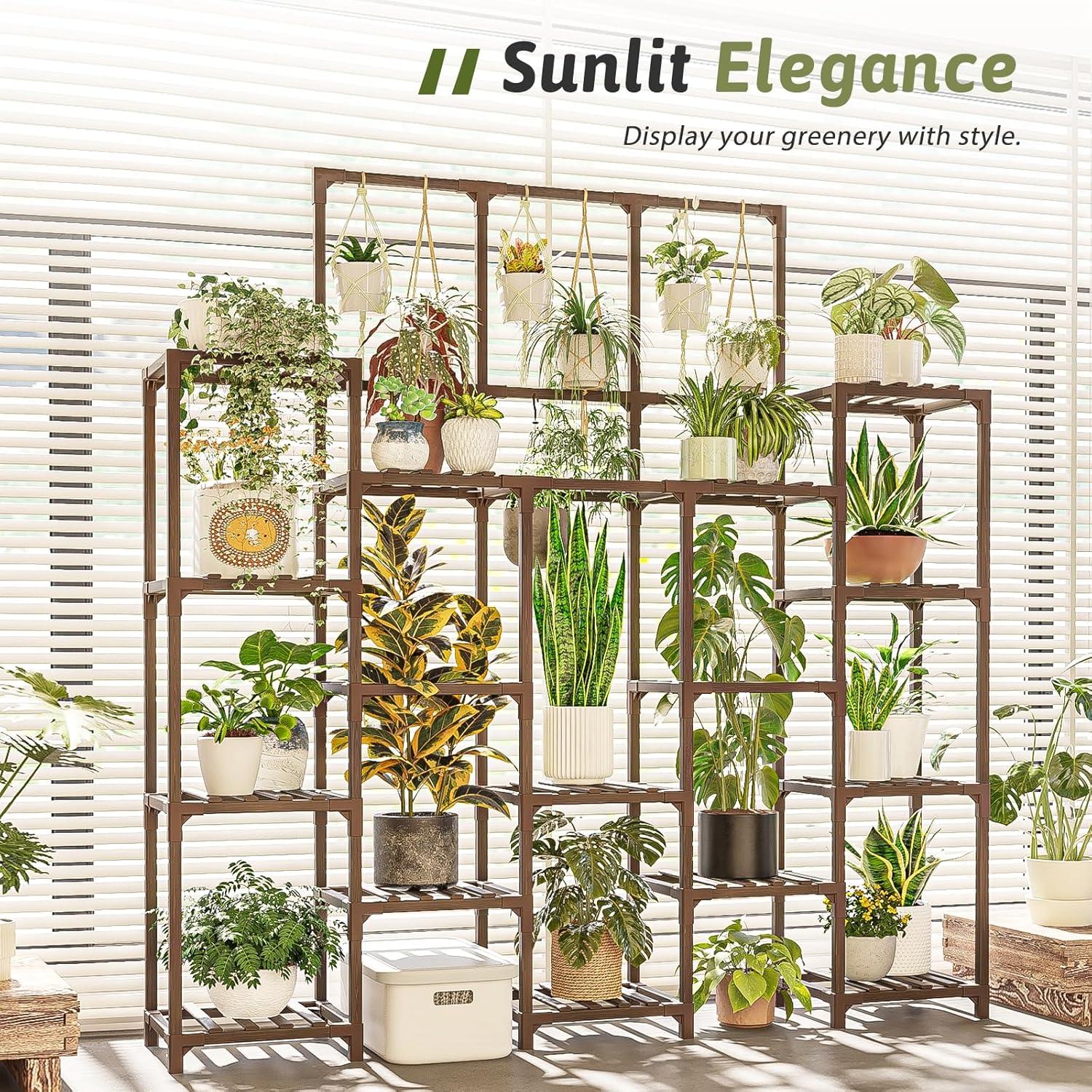Soporte de Plantas Gentingbro 14 Niveles 160 cm Interior Exterior