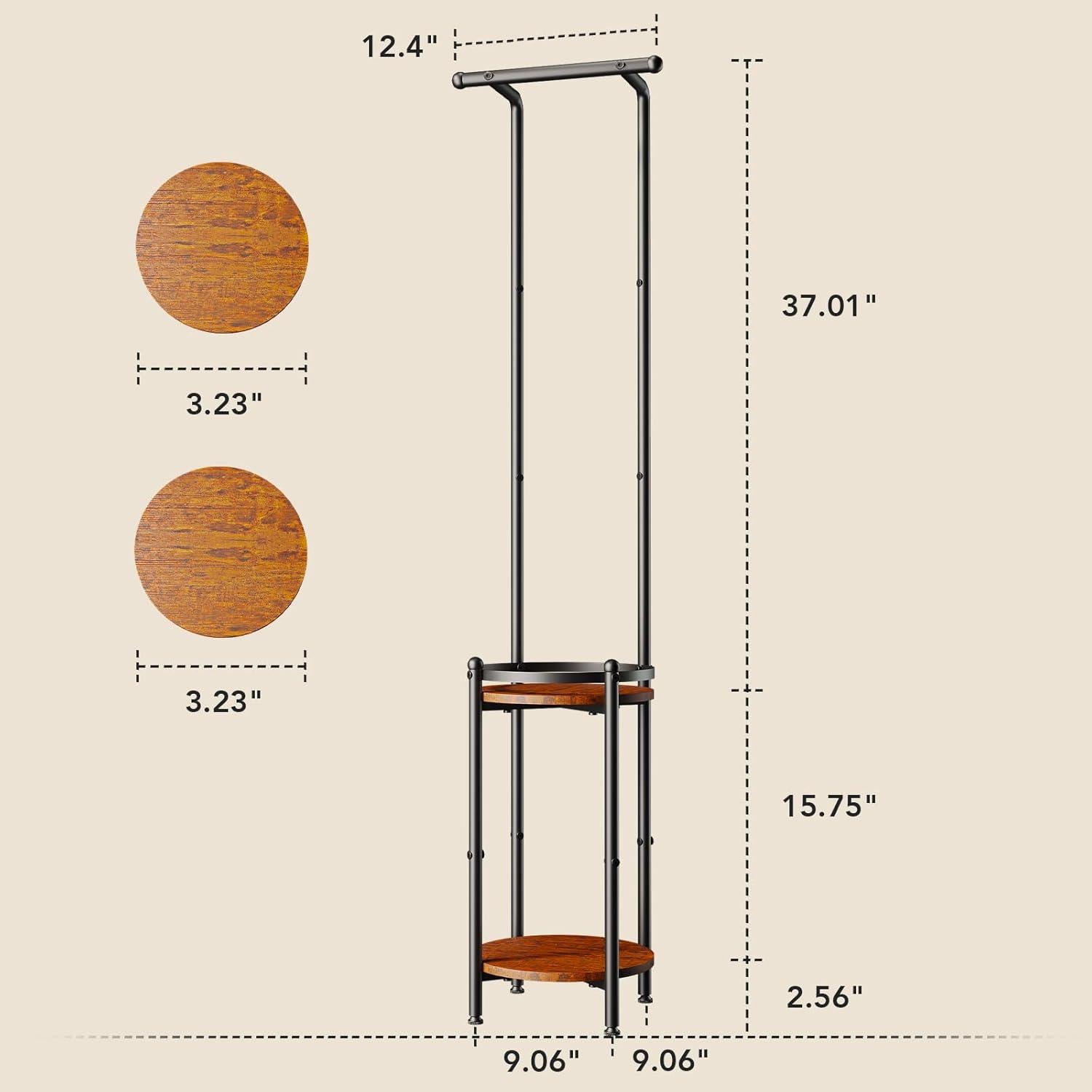 Soporte para Plantas Homsorout 3 Niveles Metalico 140.5cm