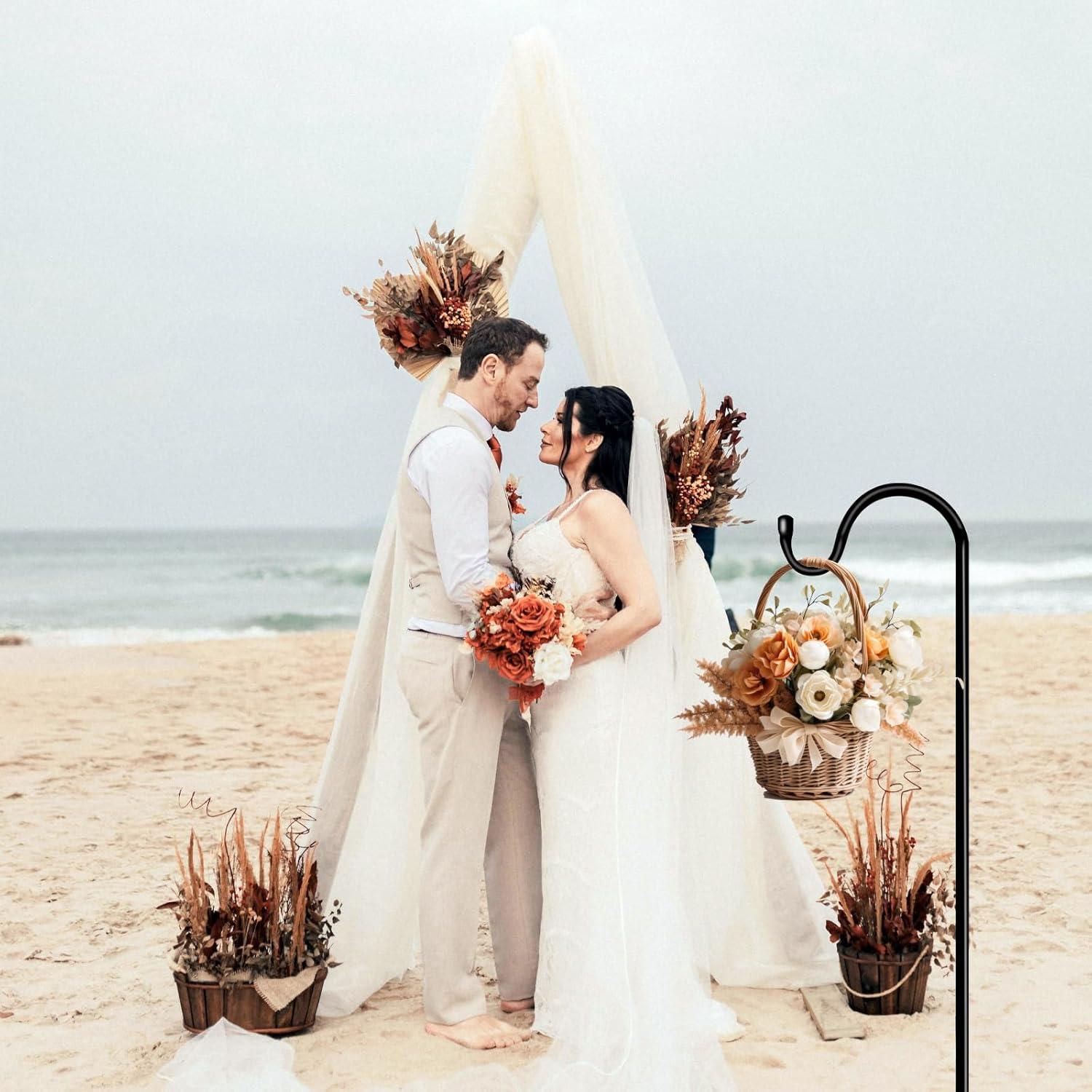 Ganchos de Pastor GATSUNS para Jardín 106.68 cm Ajustables