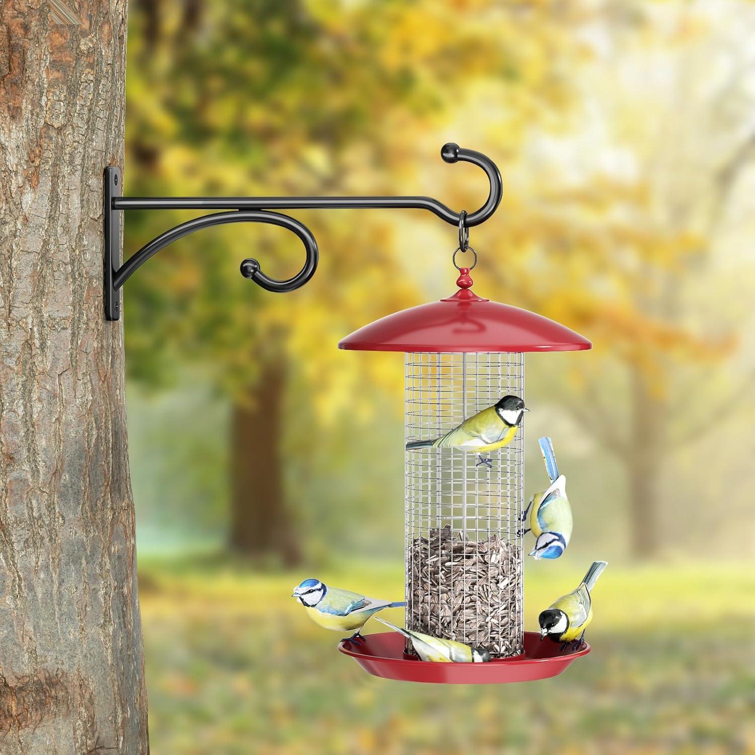 Ganchos de Maceta Pickpiff 20.32 cm Metal Negro 2 Piezas