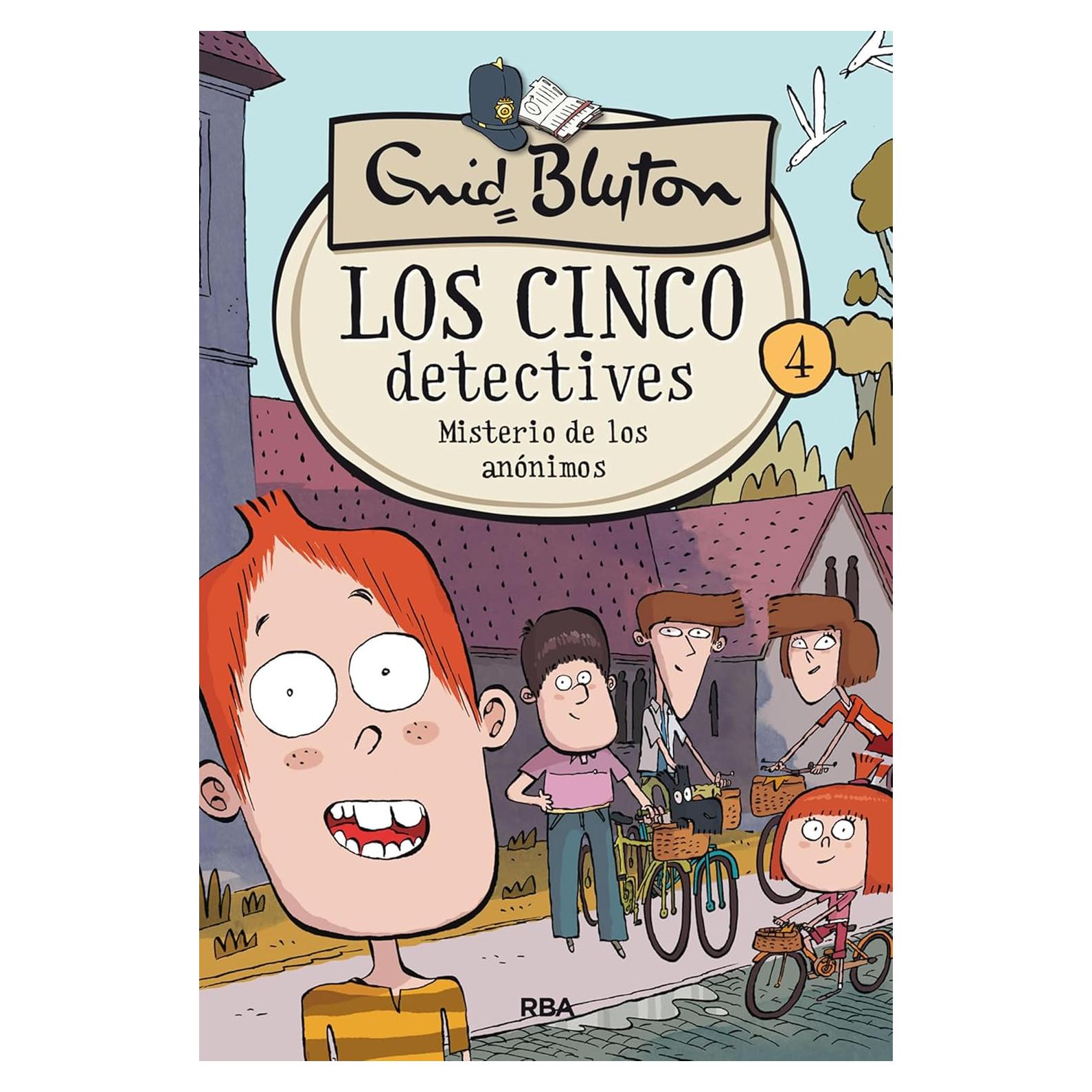 Los cinco detectives 4 - Misterio de los anónimos