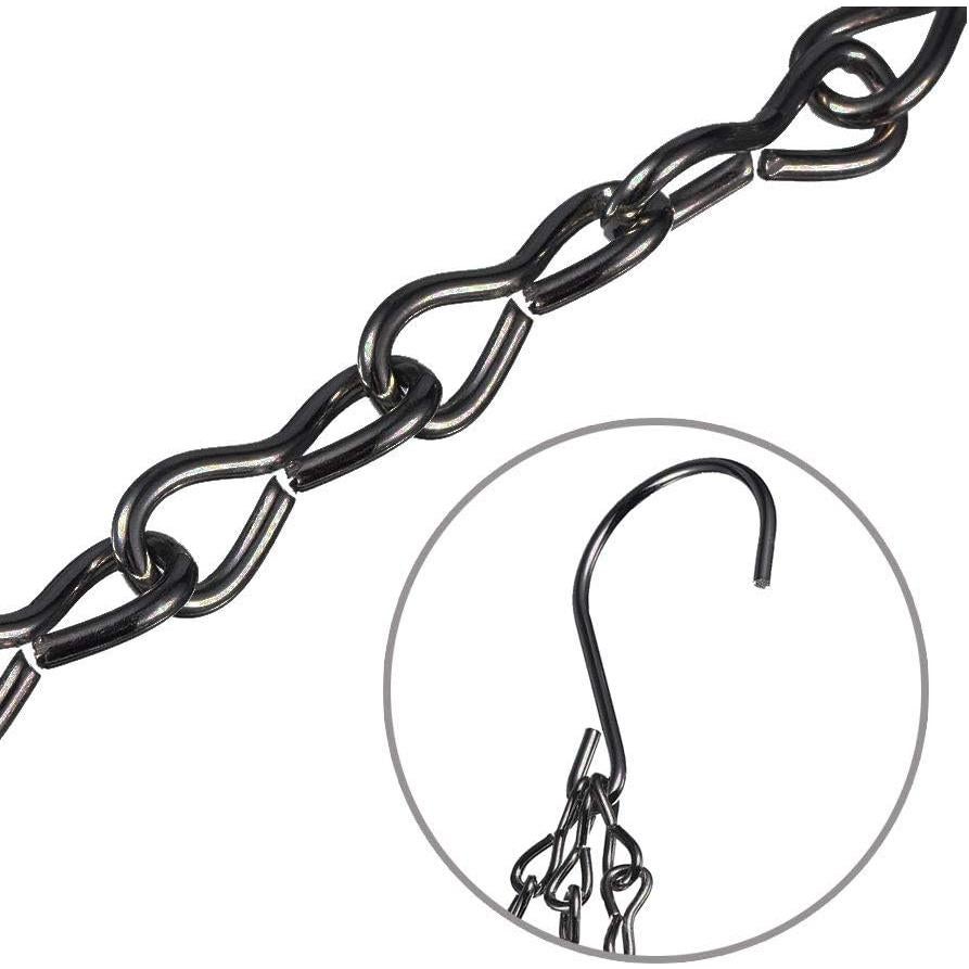 Cadena Colgante EMPHY 61 cm con 4 Ganchos para Macetas