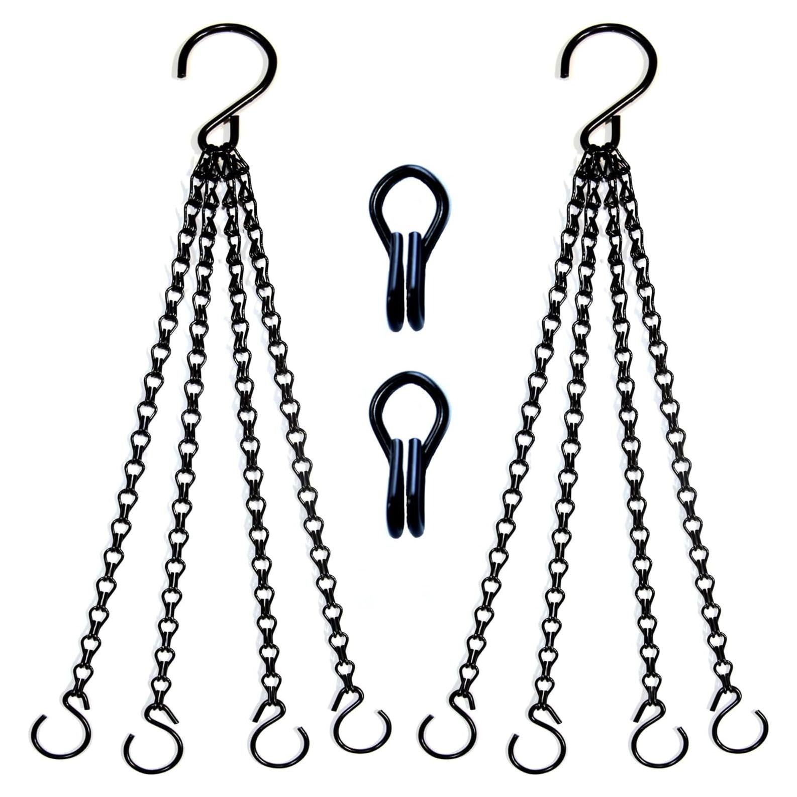 Ganchos de Metal Uarepretty 66cm 40.8kg para Jardín y Cocina