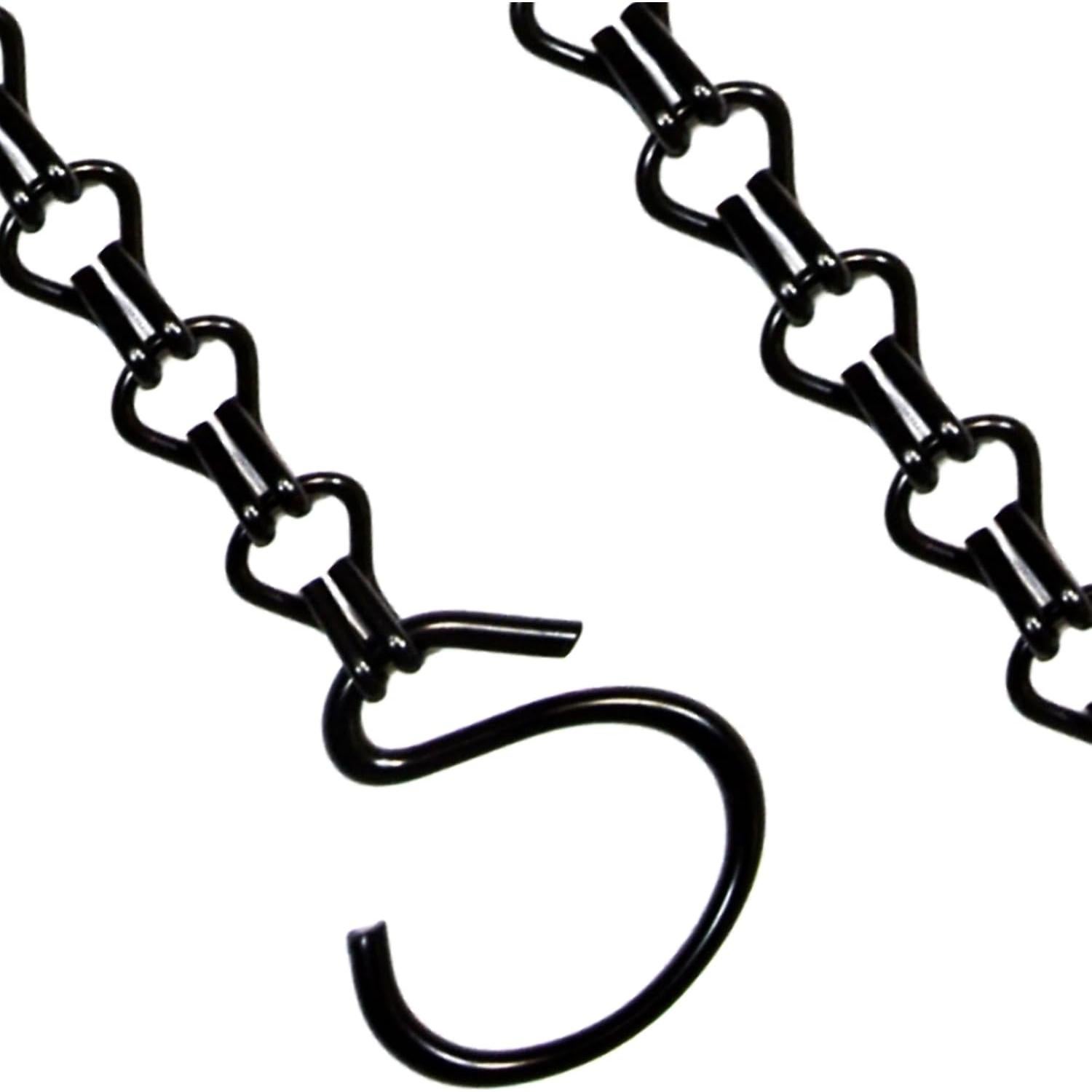 Ganchos de Metal Uarepretty 66cm 40.8kg para Jardín y Cocina