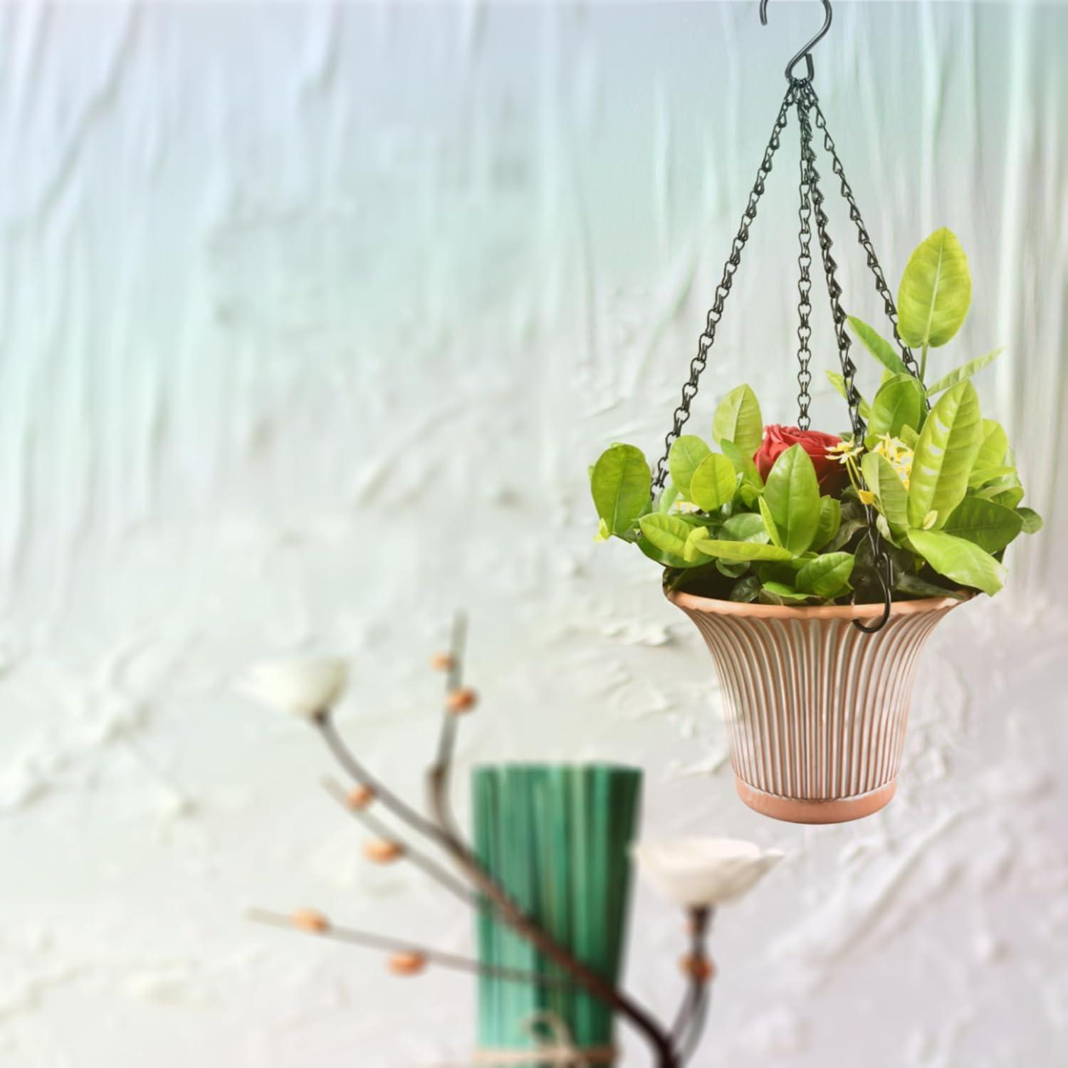 Ganchos de Metal Uarepretty 66cm 40.8kg para Jardín y Cocina