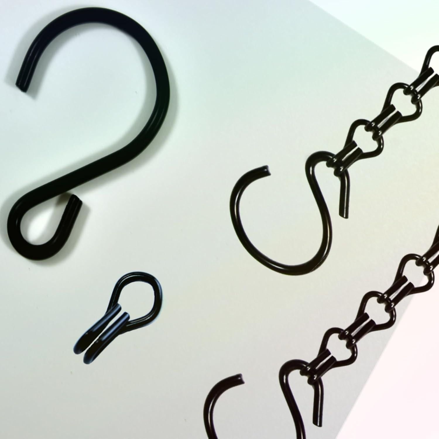 Ganchos de Metal Uarepretty 66cm 40.8kg para Jardín y Cocina