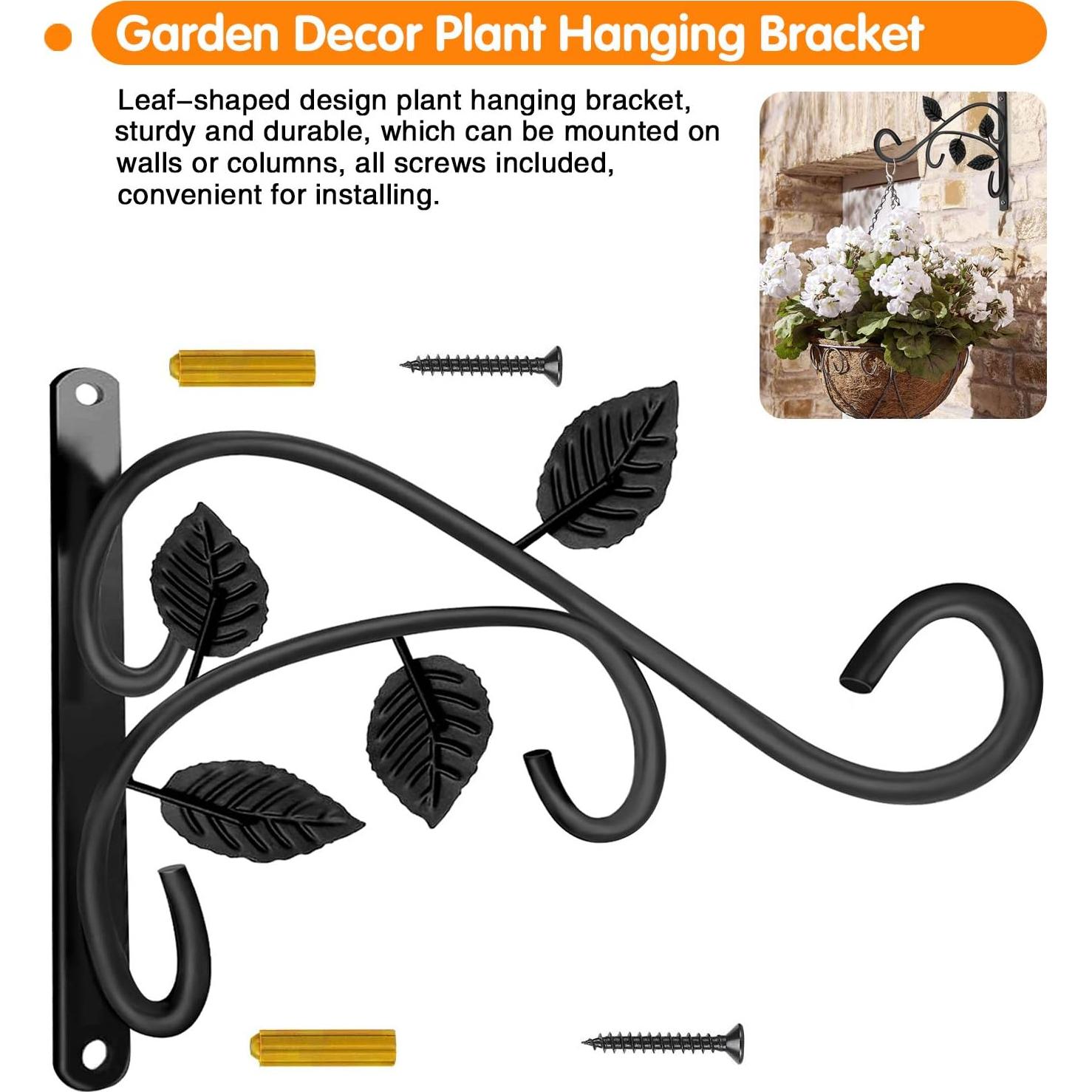 Soporte de Planta Colgante JUNBEI 30.48x21.59cm Resistente